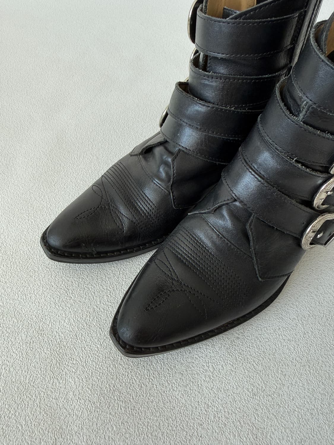 [EU36]토가 풀라(TOGA PULLA) 웨스턴 버클 부츠 상품이미지5