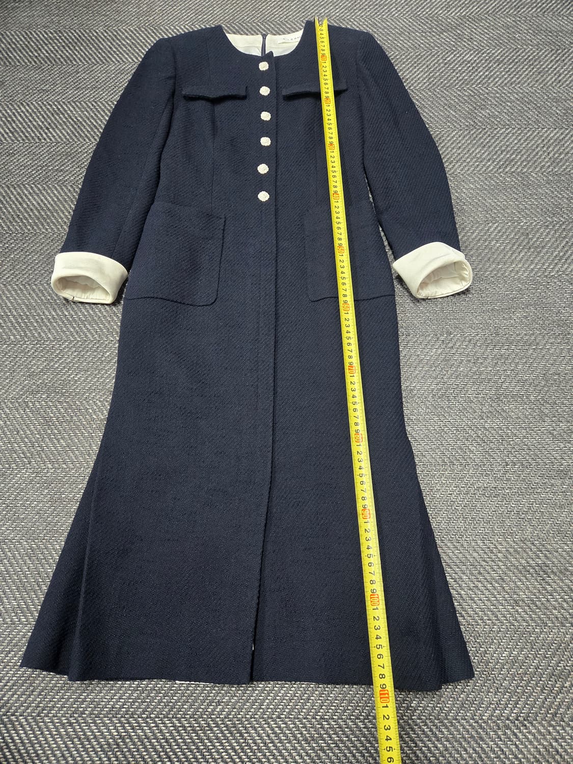 미샤 MICHAA 네이비 롱 원피스 상품이미지9