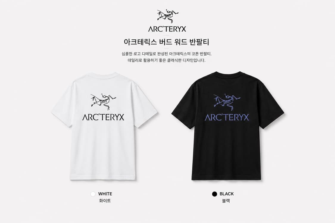 새상품 ] 아크테릭스 버드워드 반팔티 상품이미지2