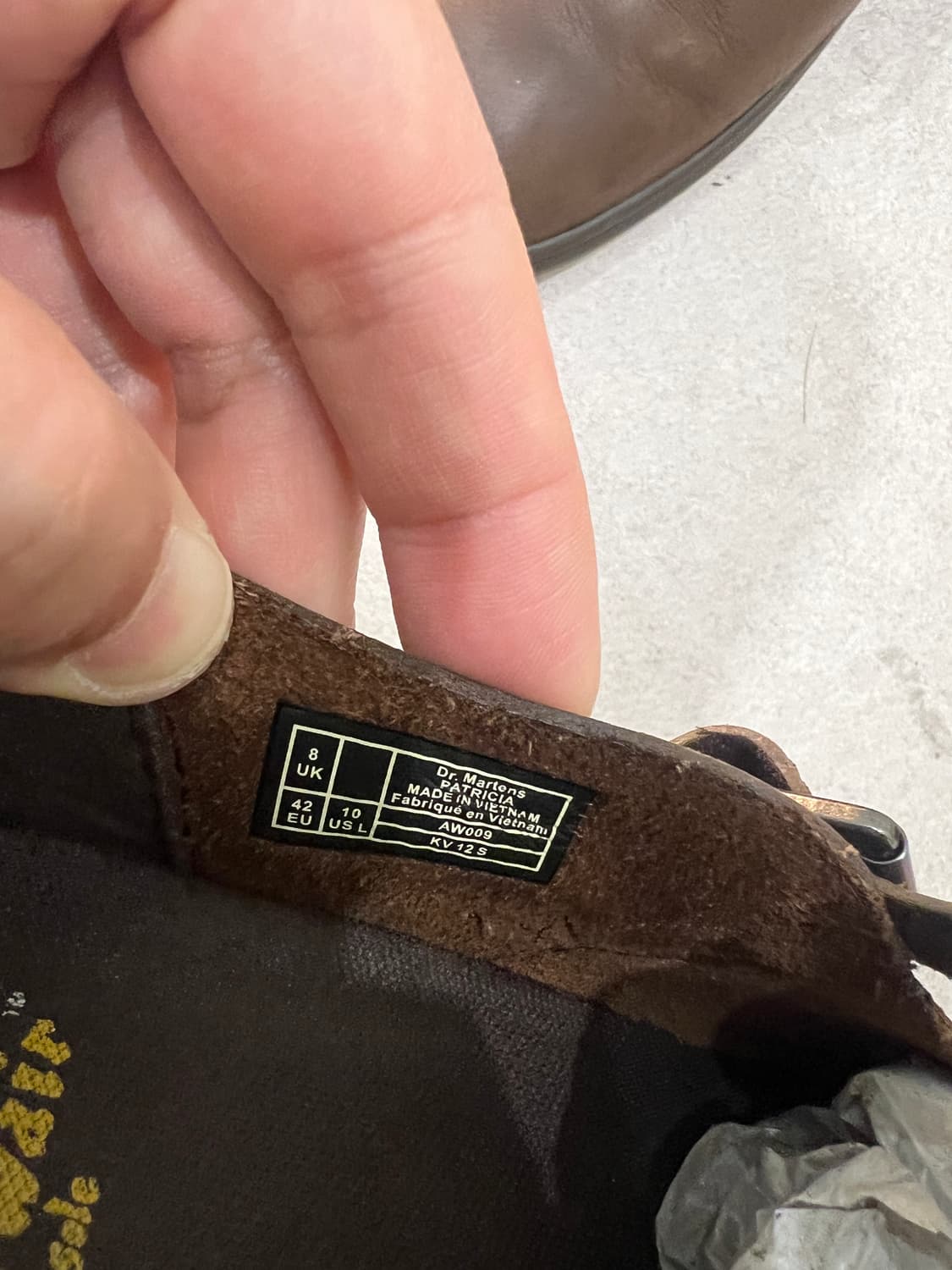 닥터마틴 패트리샤 브라운 uk8 270 상품이미지3