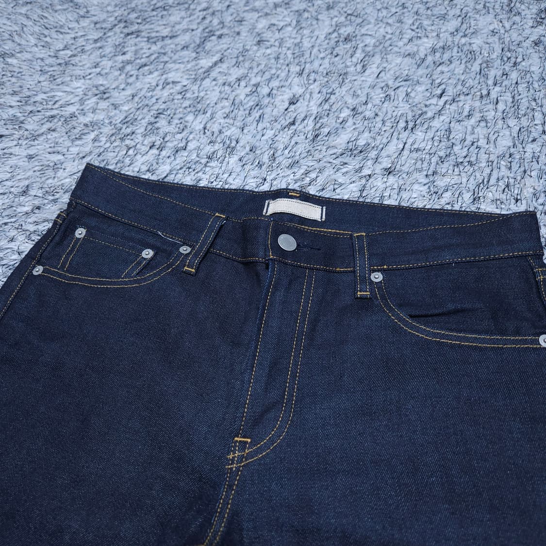 유니클로) 32 남자 셀비지데님 레귤러핏청바지 / 왕눈이샵 상품이미지3