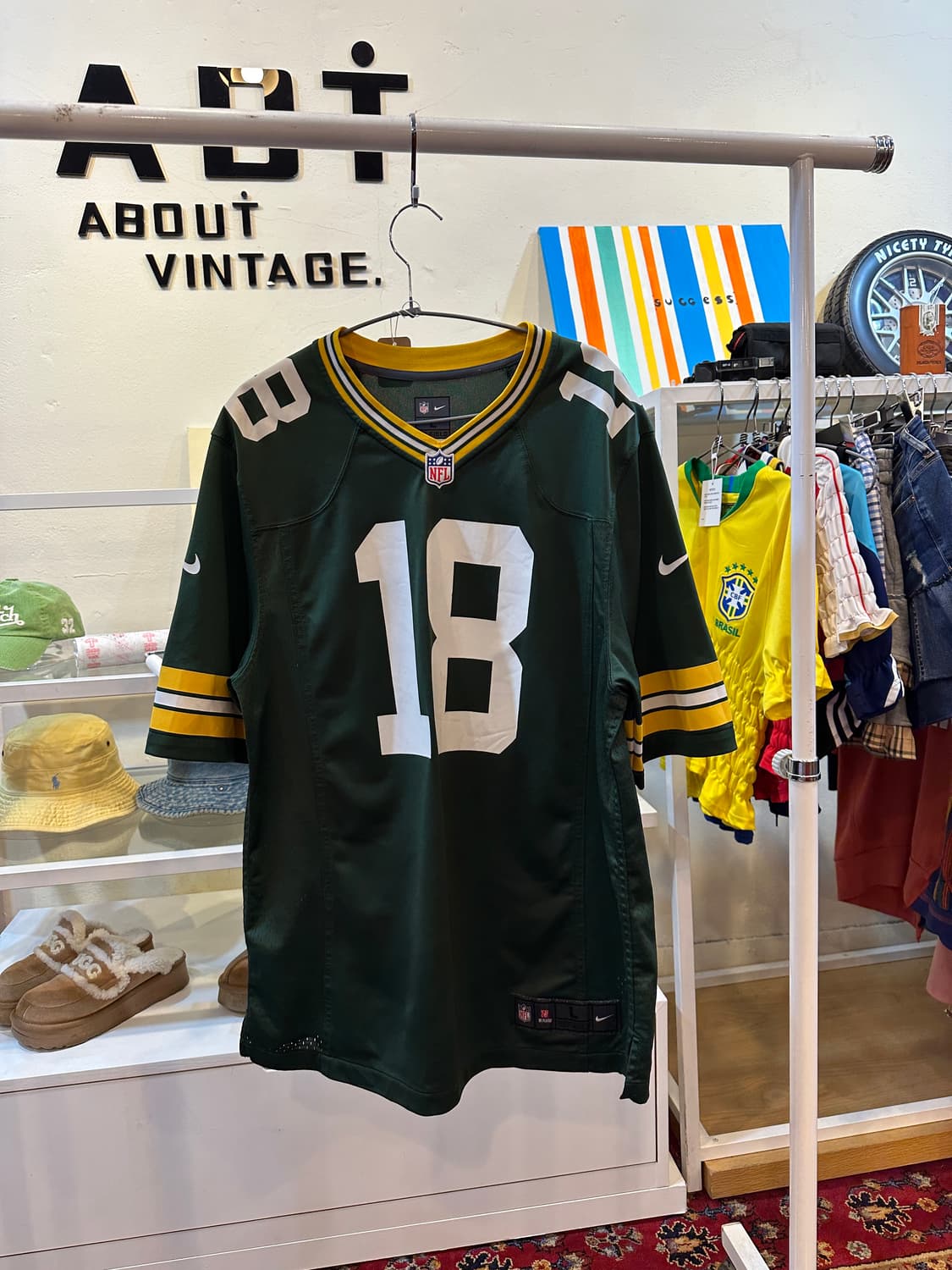 나이키 NFL 그린베이 패커스 랜달 콥 홈 저지 L 상품이미지2