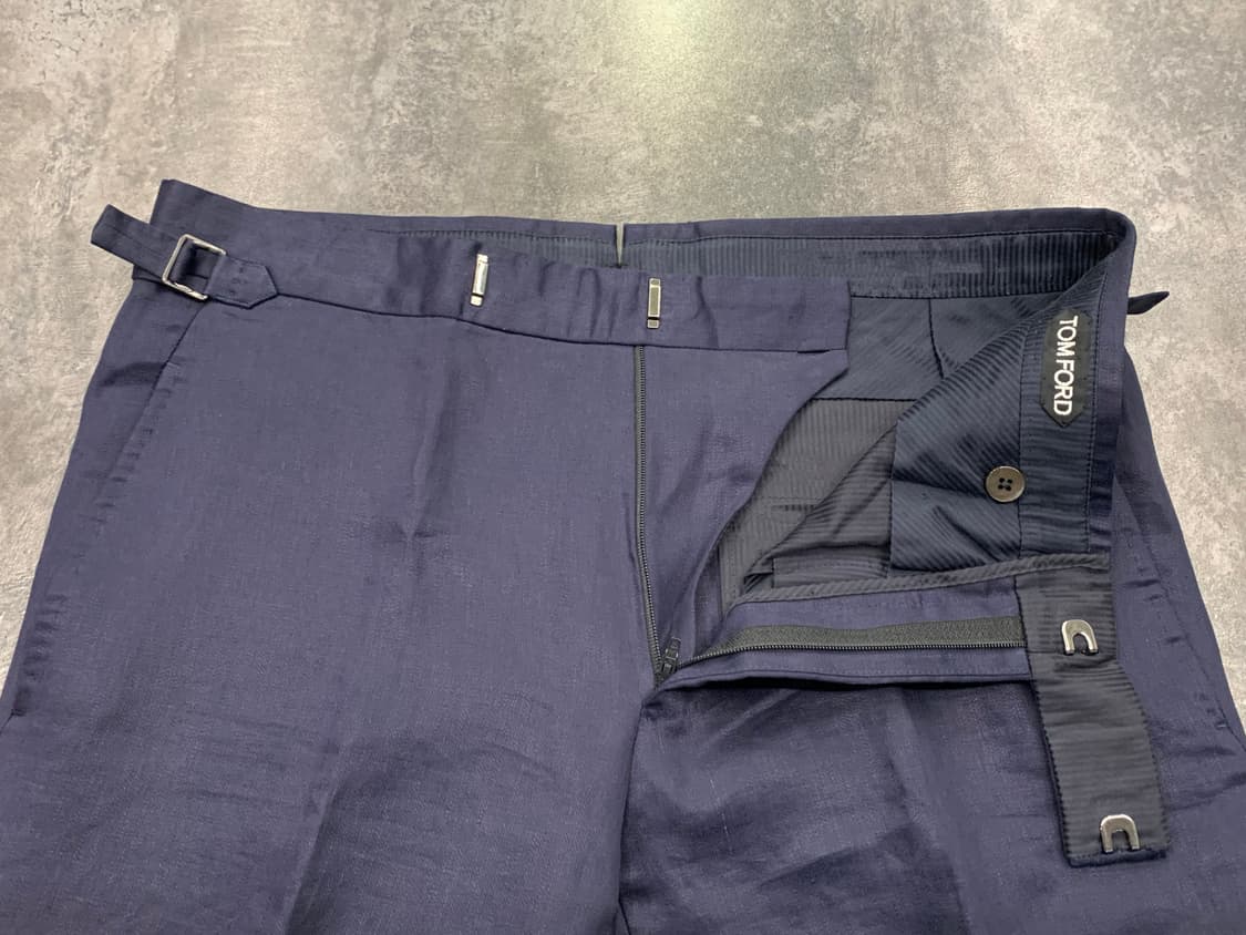 TOM FORD 톰 포드 사이드 어드저스트 트라우져(리넨)48 사이즈 상품이미지6