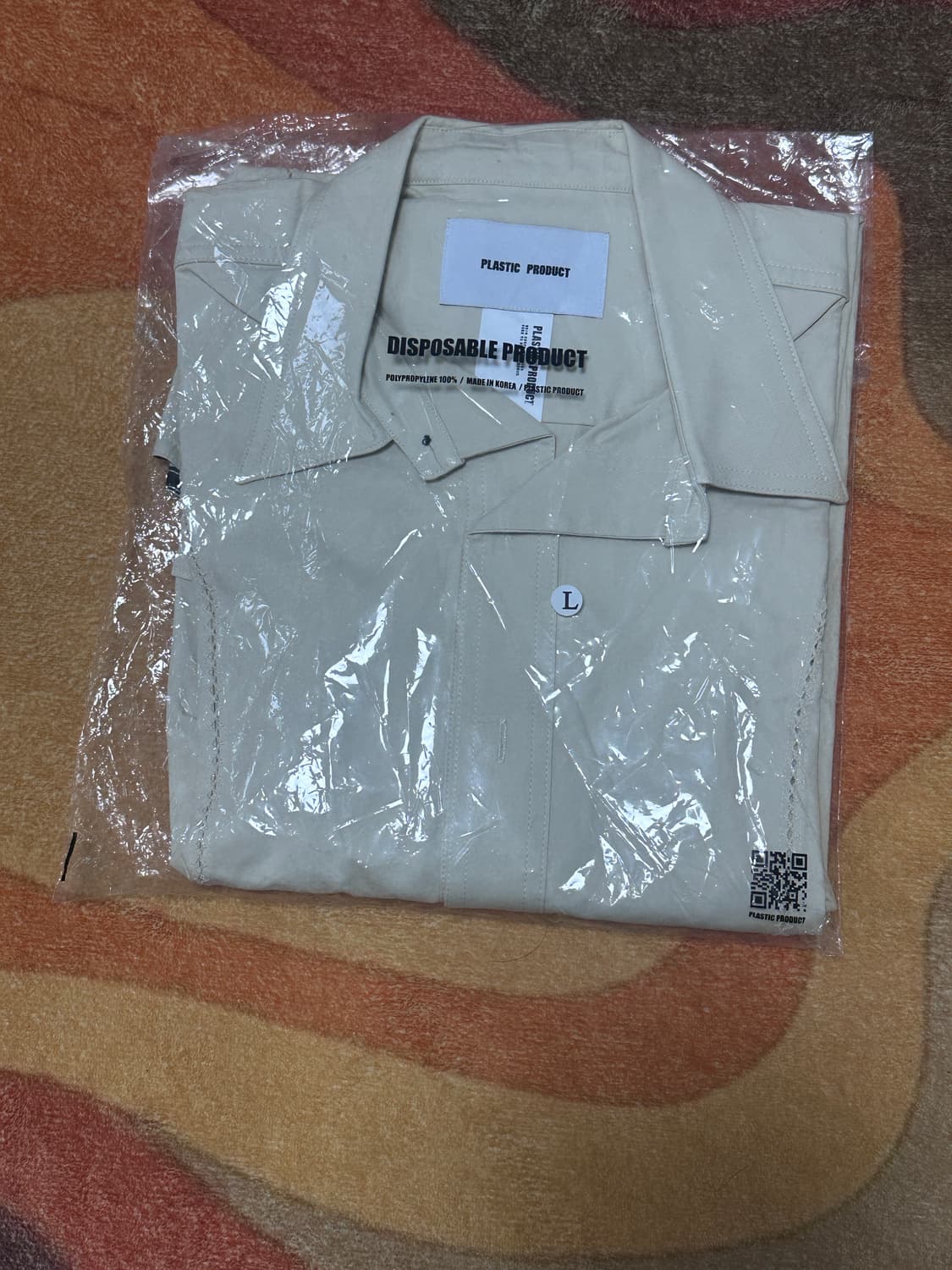 Plastic Product 셔츠 (미개봉 새상품) 상품이미지1