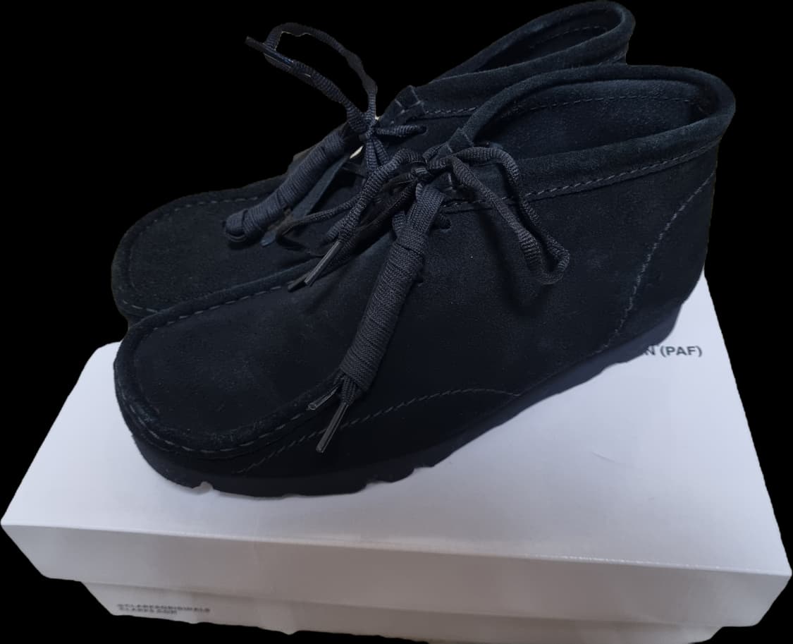 클락스 파프 왈라비bt 블랙 상품이미지1