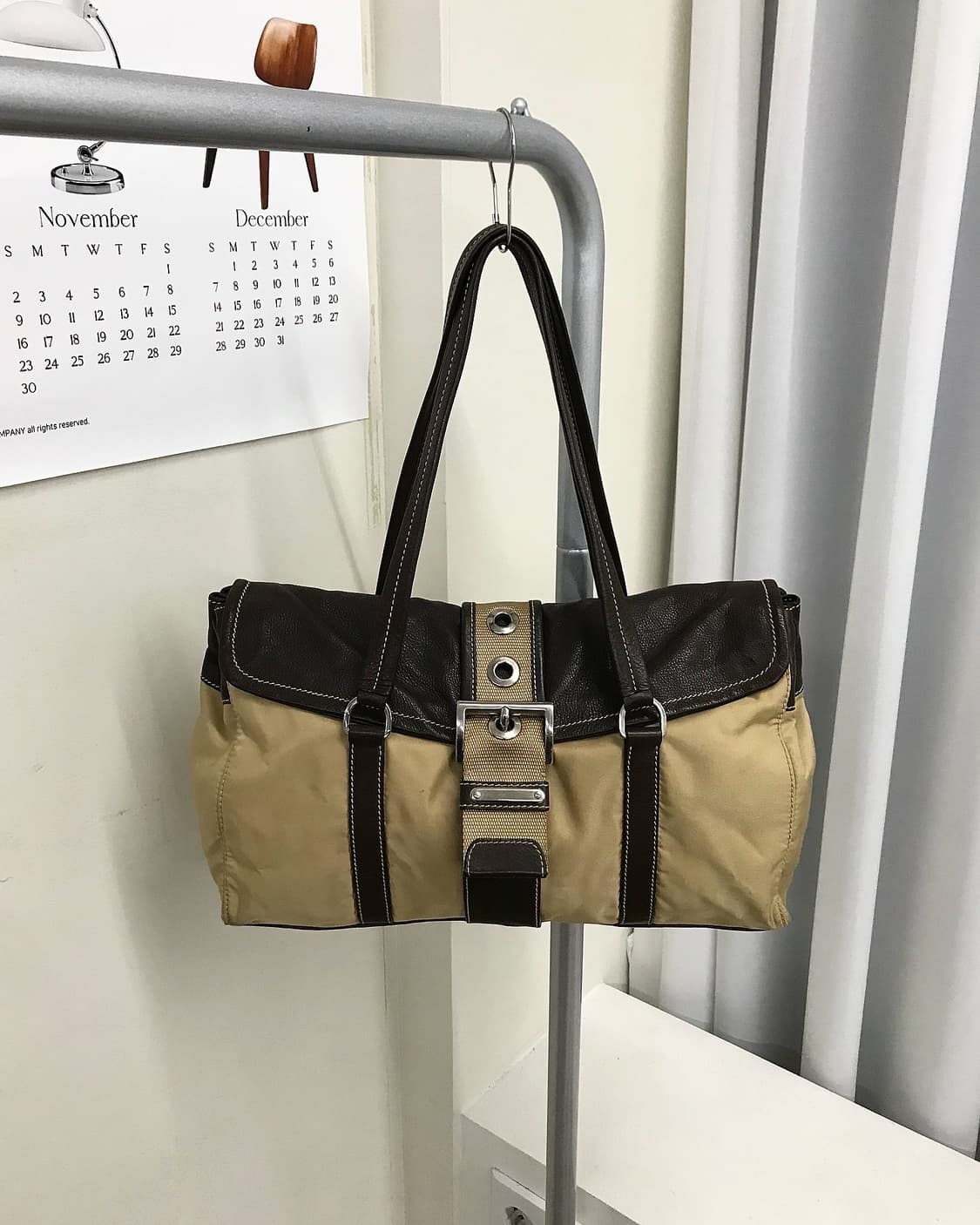 프라다 포코노 버클 숄더백 가방 상품이미지1