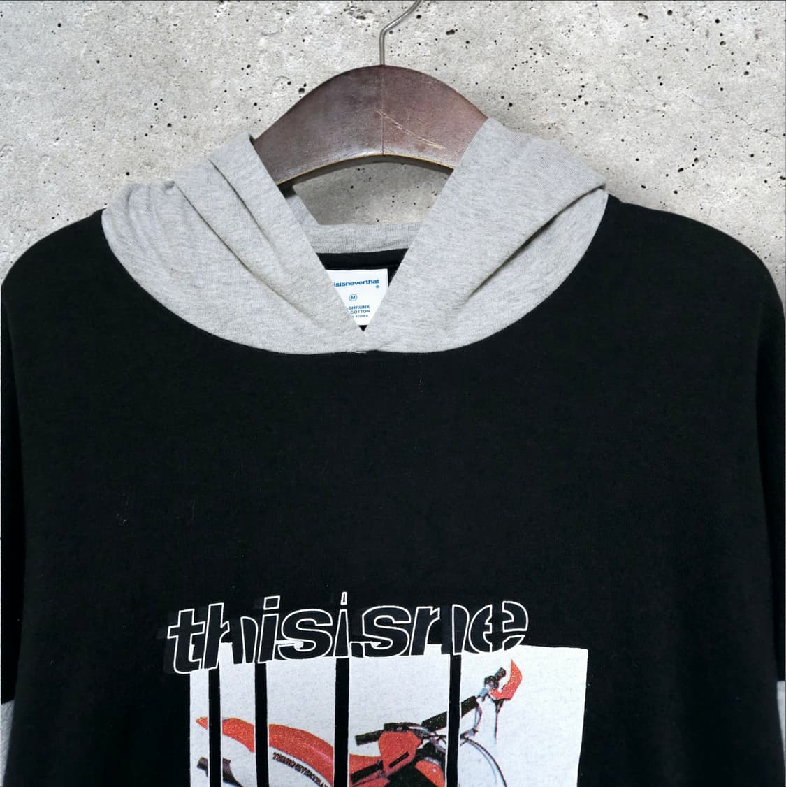 디스이즈네버댓 모터사이클 후드티 (95/M) 상품이미지2