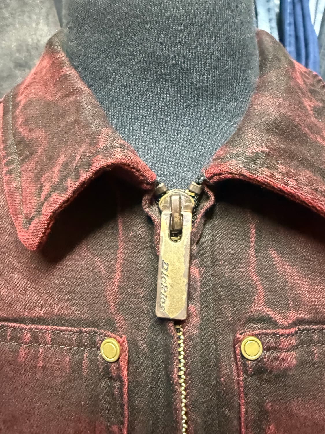 [M] 디키즈 아이젠하워 워시드 데님자켓 상품이미지2