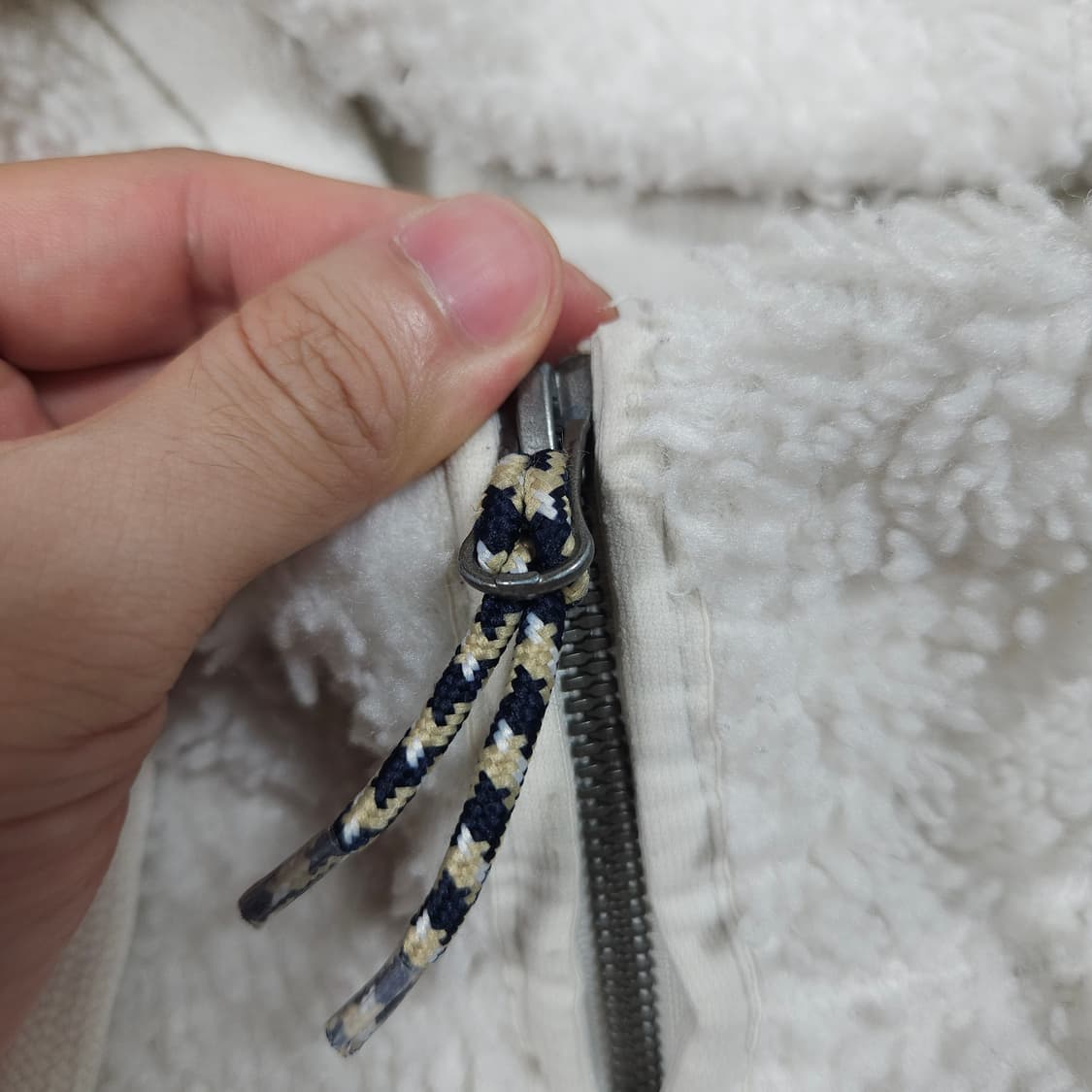 노스페이스 양털 화이트 후리스 상품이미지3
