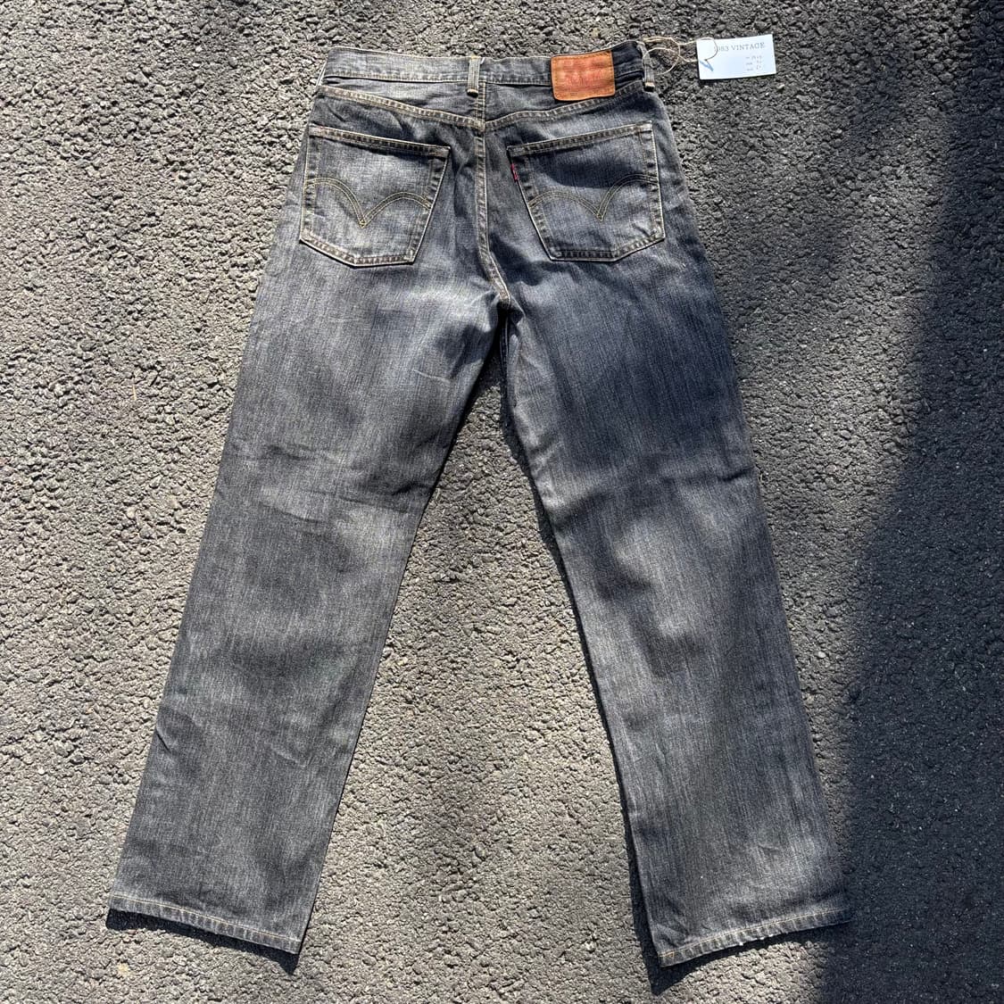 00년대 일본 리바이스 502 블랙 상품이미지5