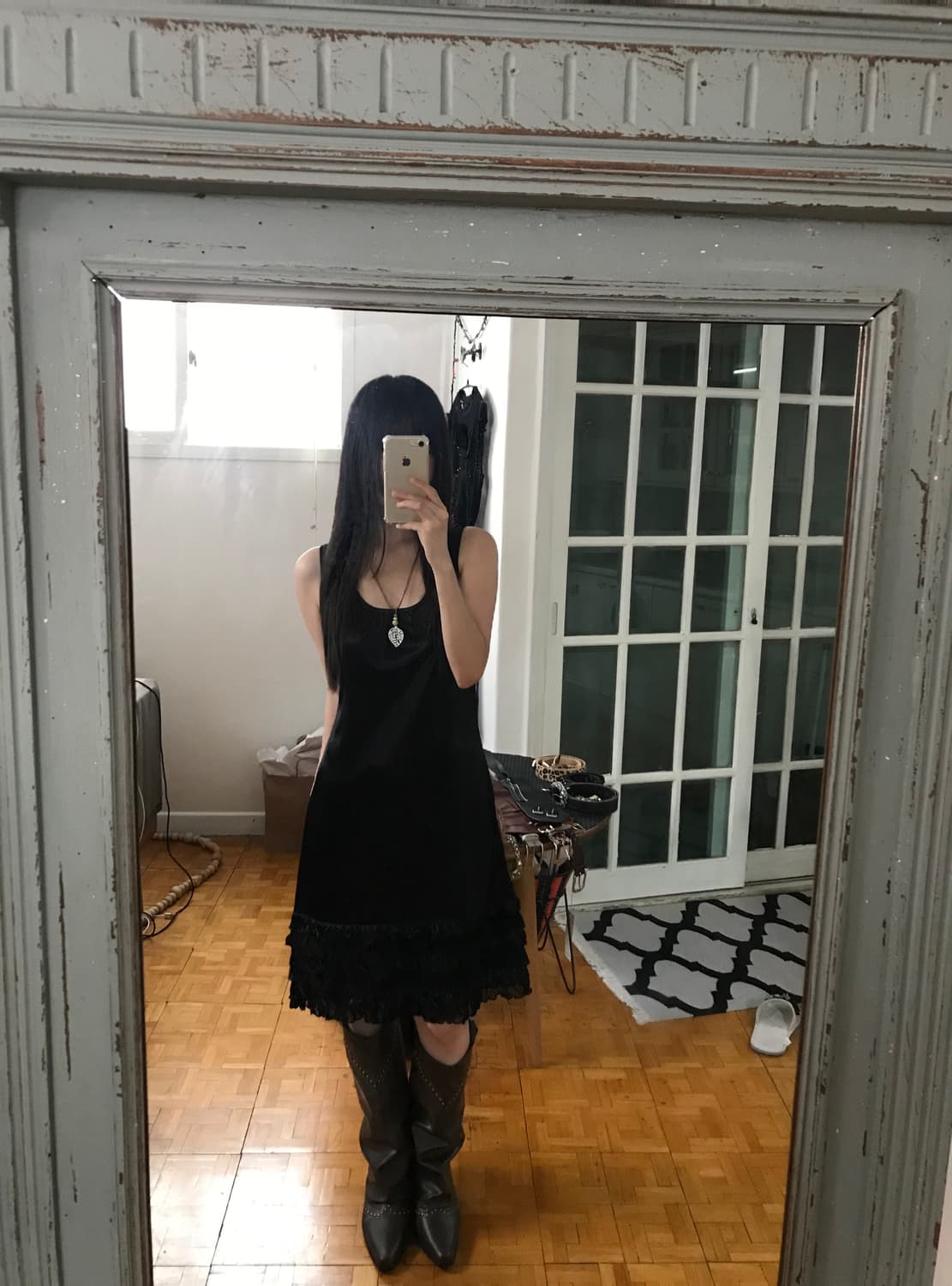 vintage frill one-piece 상품이미지2