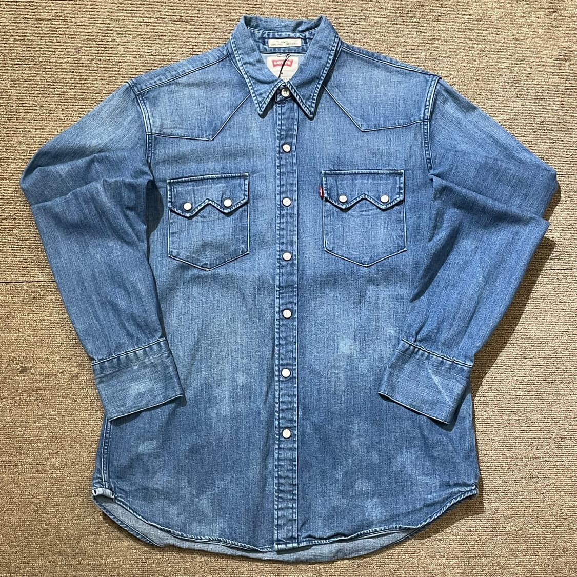 (M) Levi's 리바이스 코튼 데님 셔츠 상품이미지3