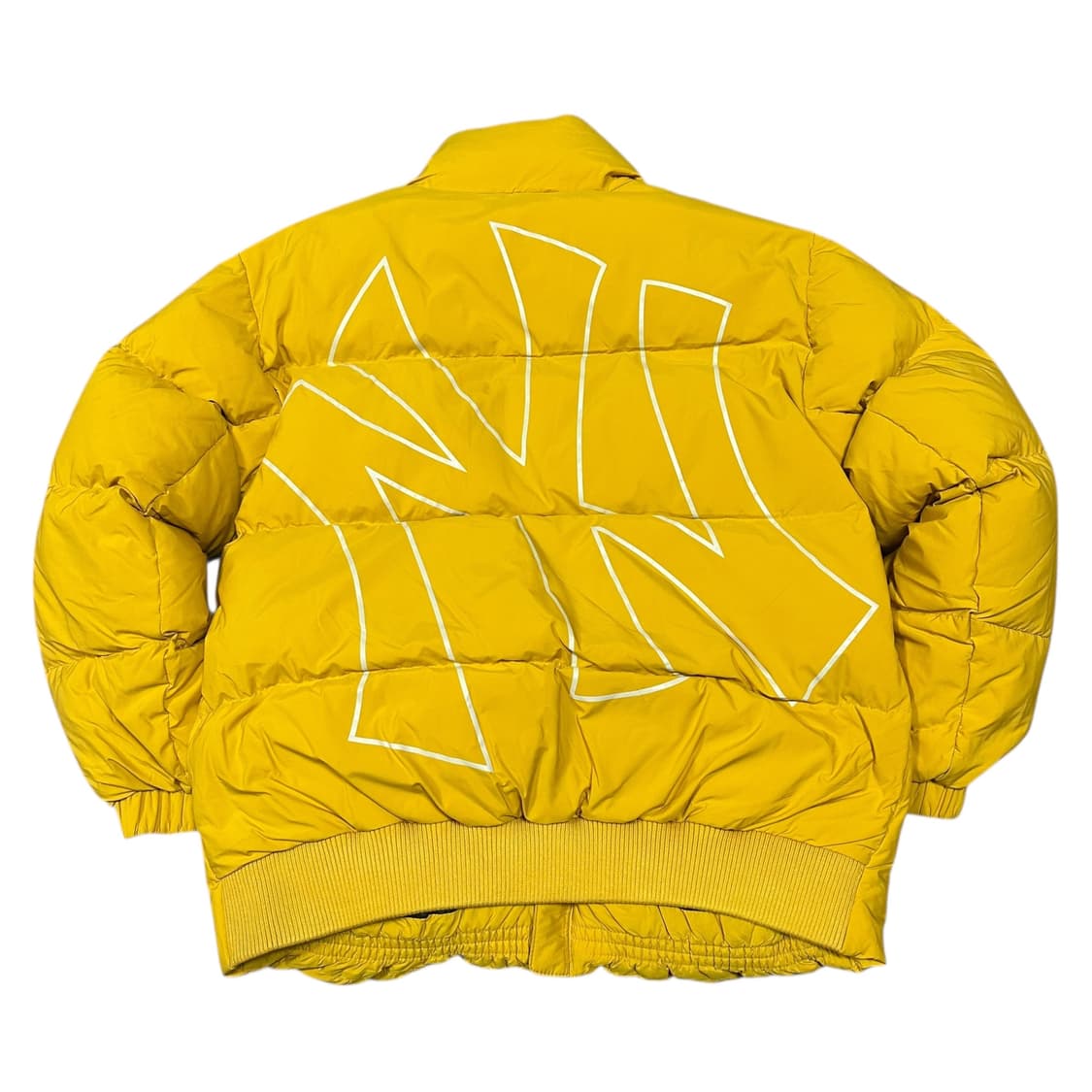 ✨ (바배) MLB 뉴욕양키즈 빅로고 옐로우 덕다운 패딩  상품이미지1