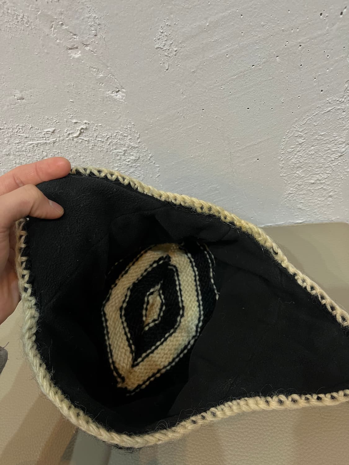 핸드메이드 울 이어플랩 모자  상품이미지4