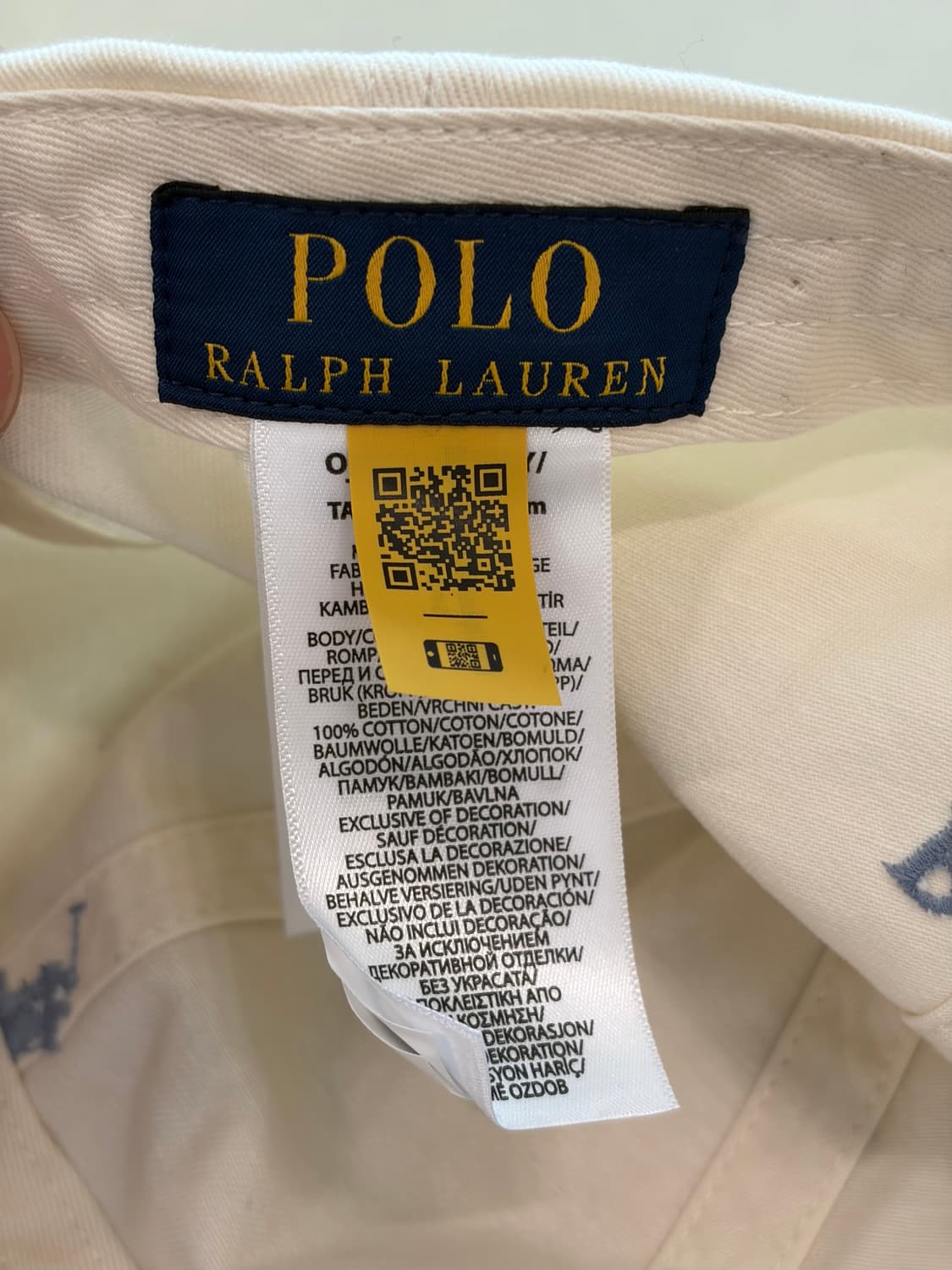 폴로랄프로렌 신형 코튼 볼캡 상품이미지8