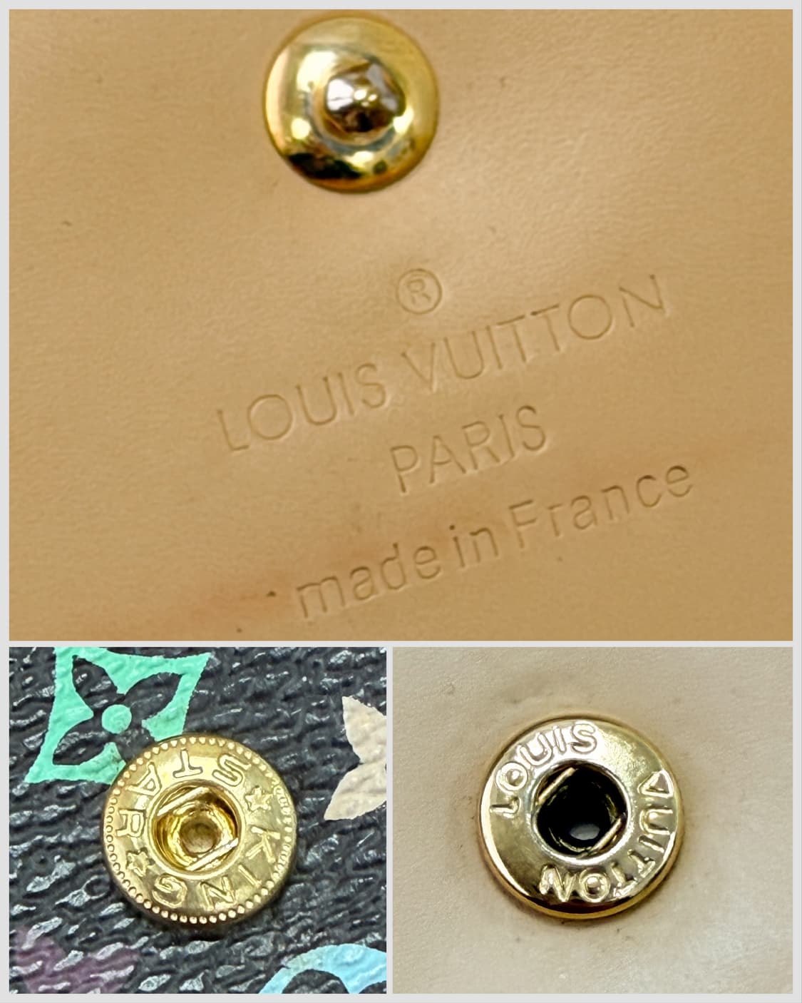 루이비통 무라카미 멀티컬러 포트트레소 장지갑 상품이미지7