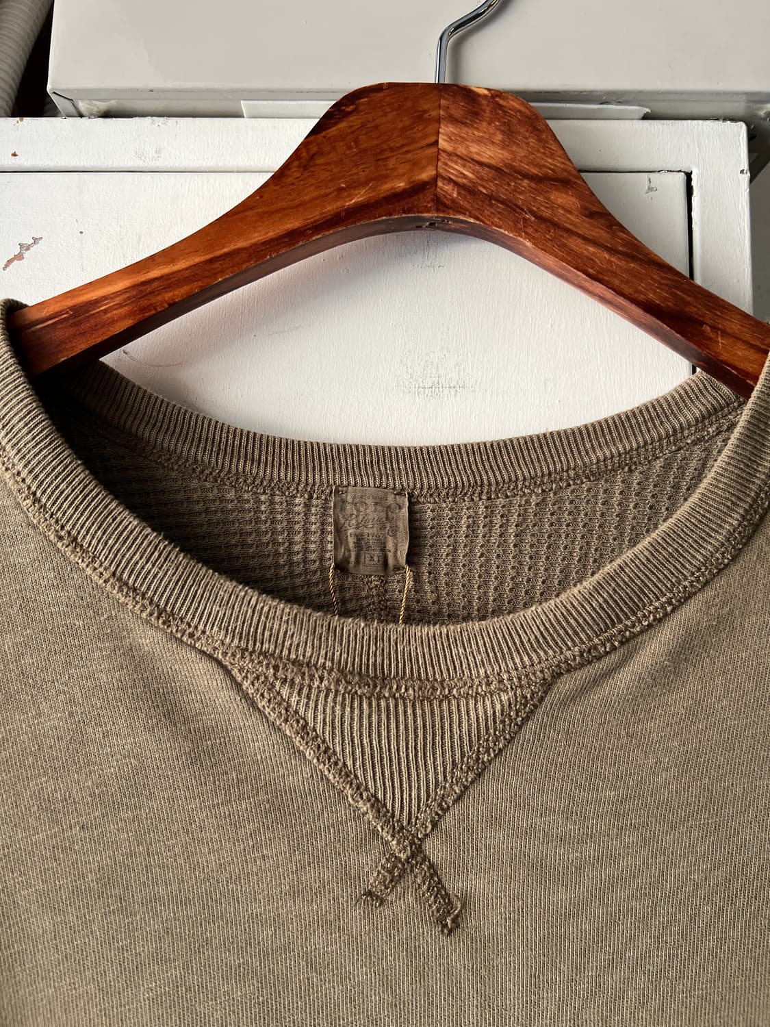 [XL]폴로 랄프로렌 리버시블 카키 써멀 스웻셔츠 상품이미지3