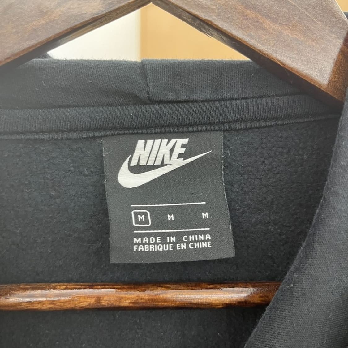 나이키 빅로고 오버핏 약기모 크롭 후드티 M C05970 상품이미지3