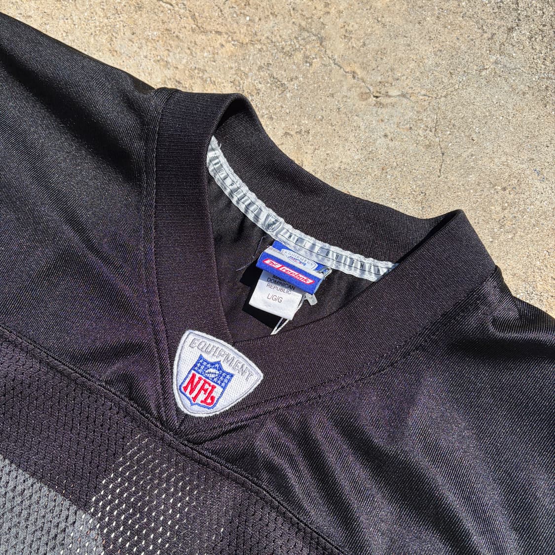 리복 NFL 오클랜드 레이더스 빈티지 유니폼 져지 L 상품이미지5