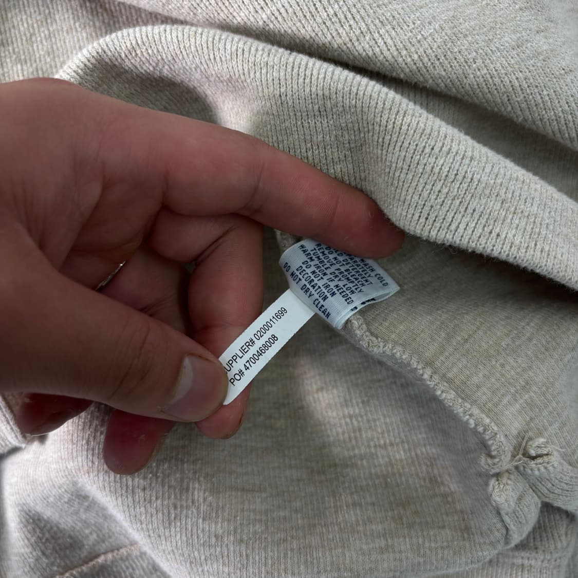 100 폴로랄프로렌 반집업 코튼 니트 상품이미지6