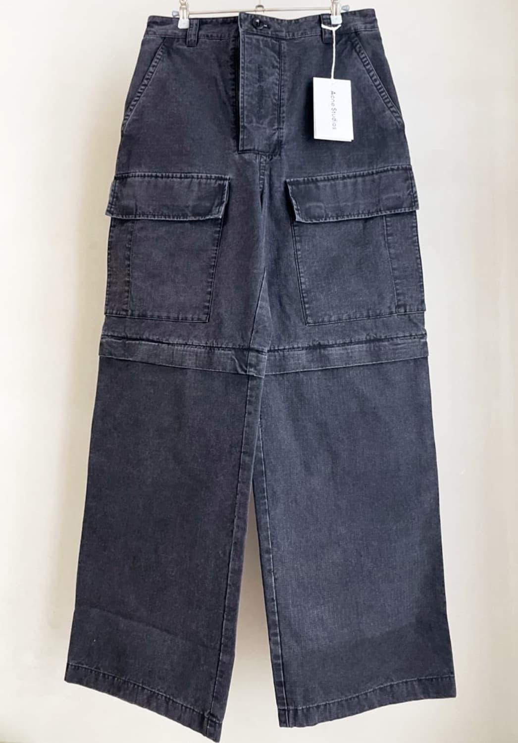 아크네 스튜디오 컨버터블 카고 워싱 진 상품이미지2