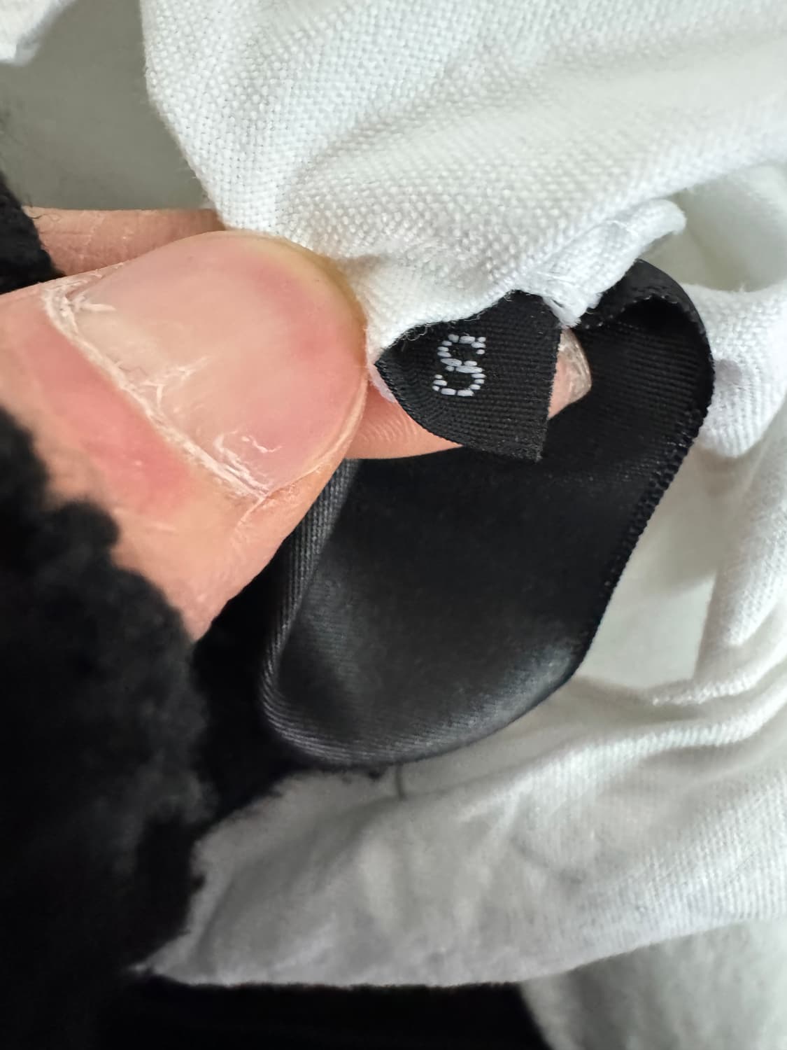 아미 ami 커스텀 리메이크 스몰 하트 화이트 셔츠 S 상품이미지4