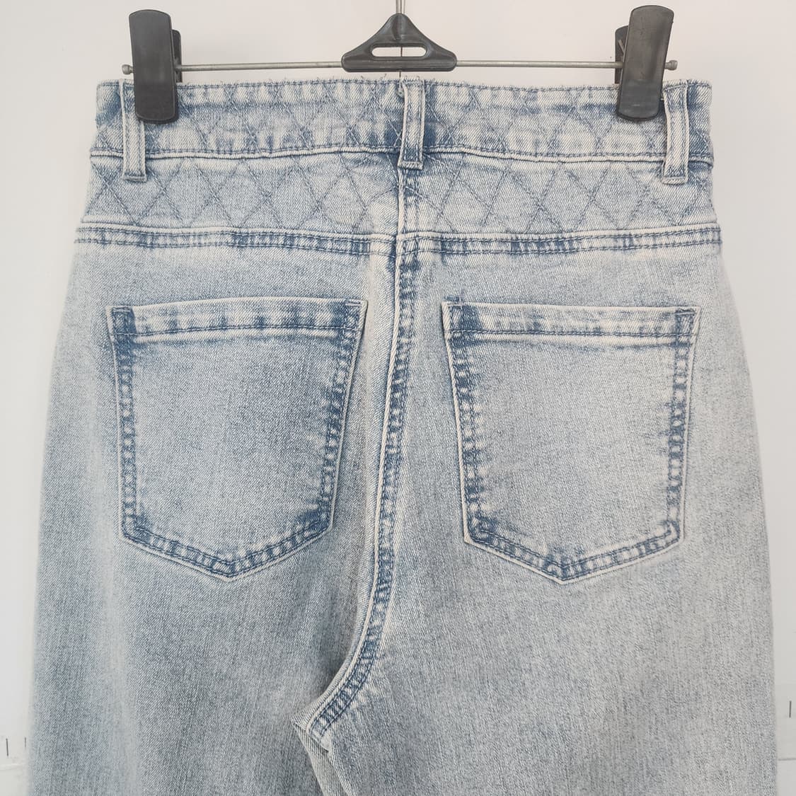 잇미샤 연청 와이드 데님 팬츠 상품이미지8