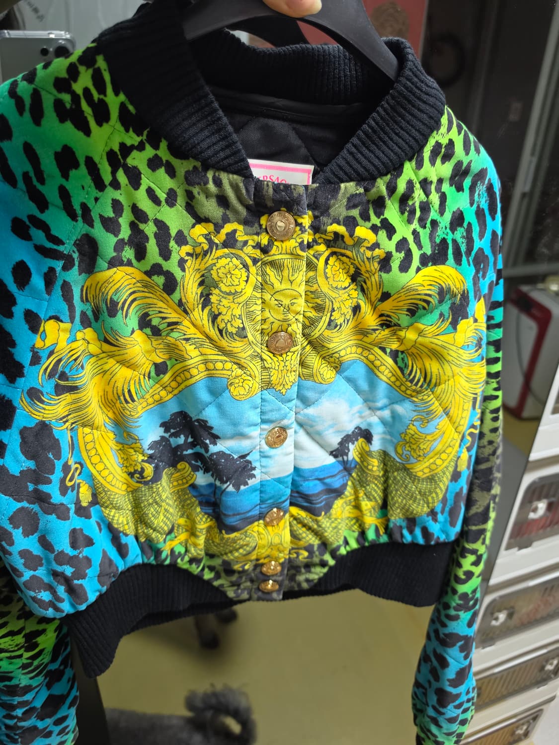 베르사체 H&M 봄버 상품이미지1