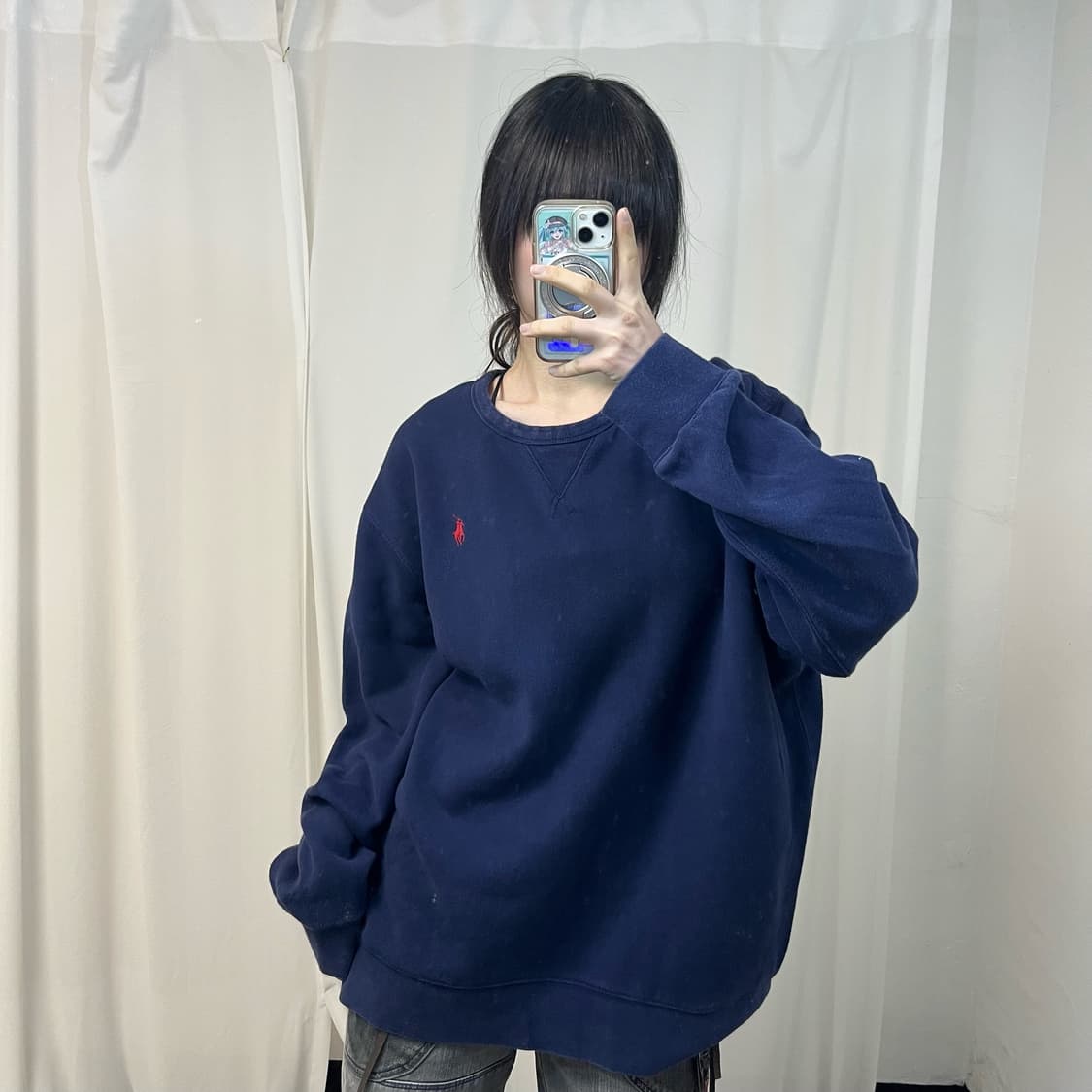 Polo Ralph Lauren navy sweatshirt 상품이미지1