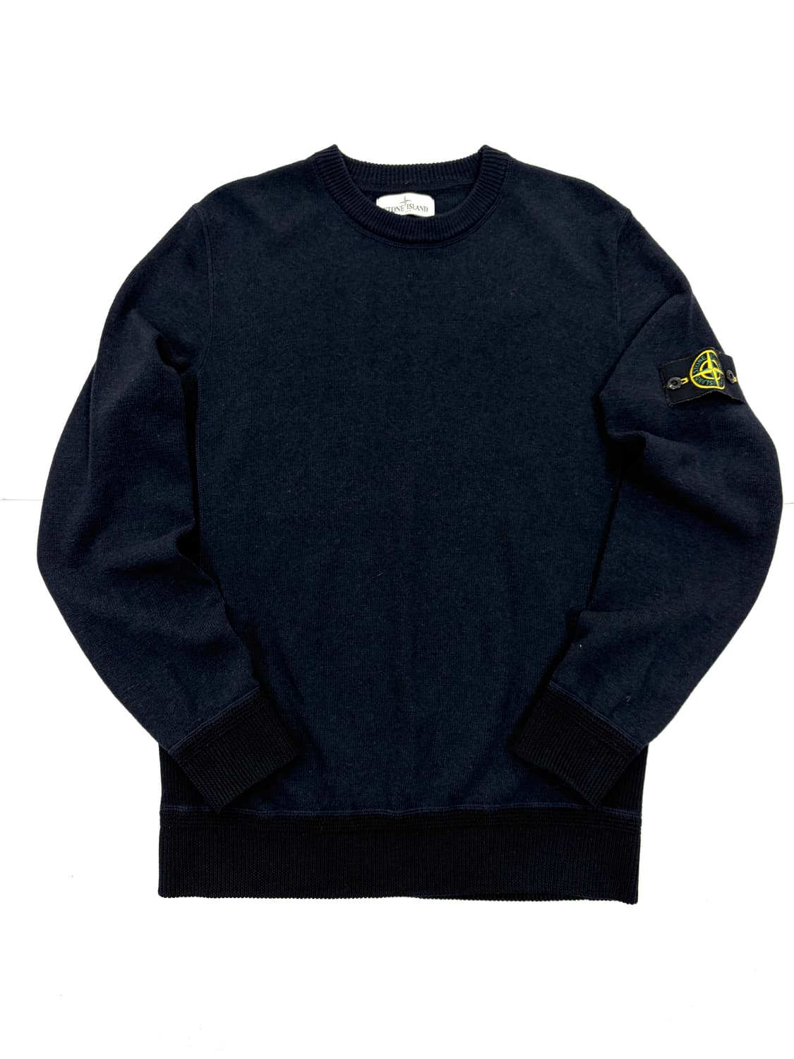 Stone Island 네이비 울 니트 스웻 상품이미지1