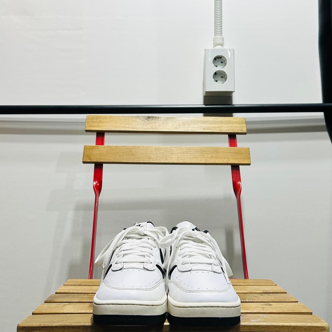 235) 나이키 운동화 여성 여자 신발 감마 포스 화이트 블랙 상품이미지2