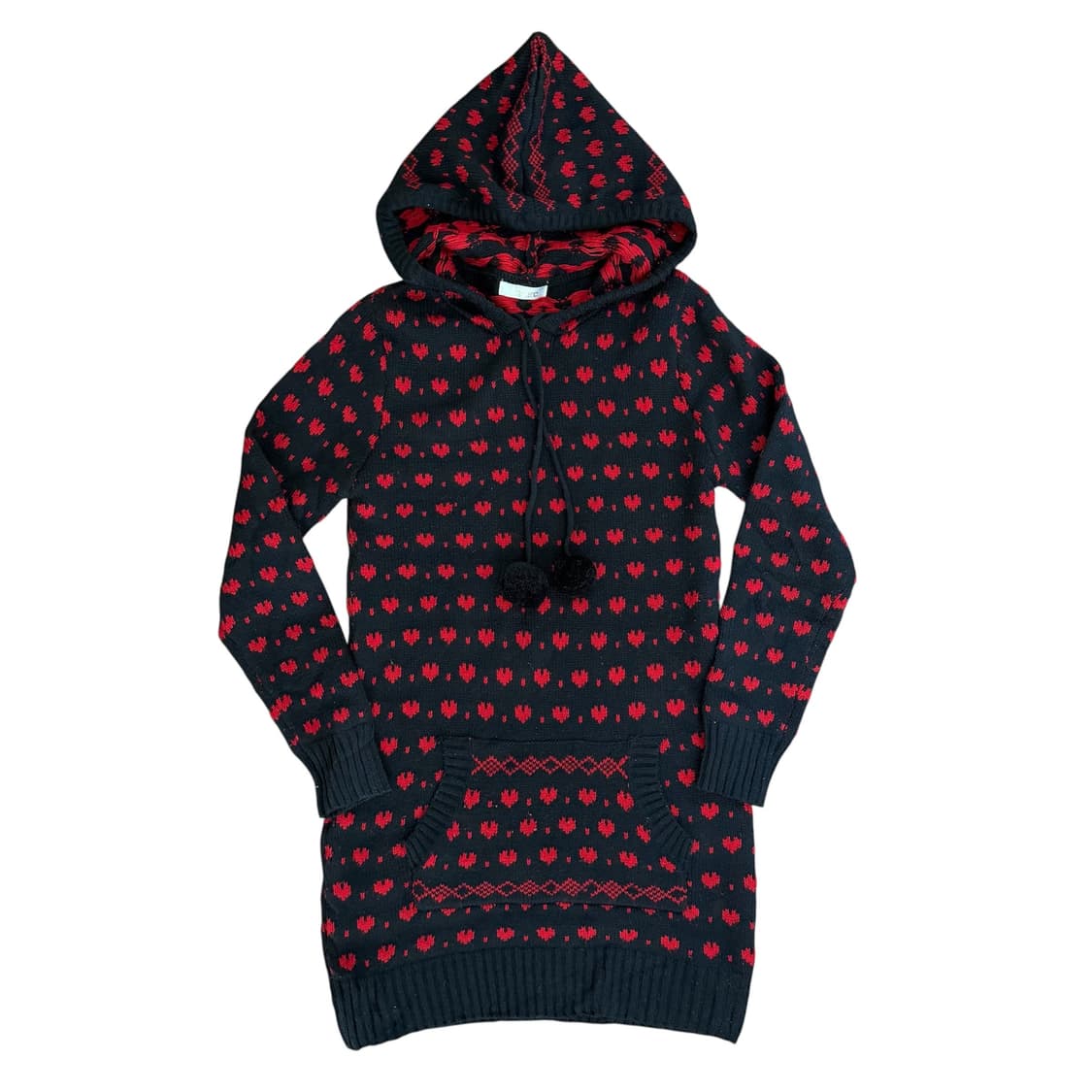 heart logo knit hoodie 상품이미지2