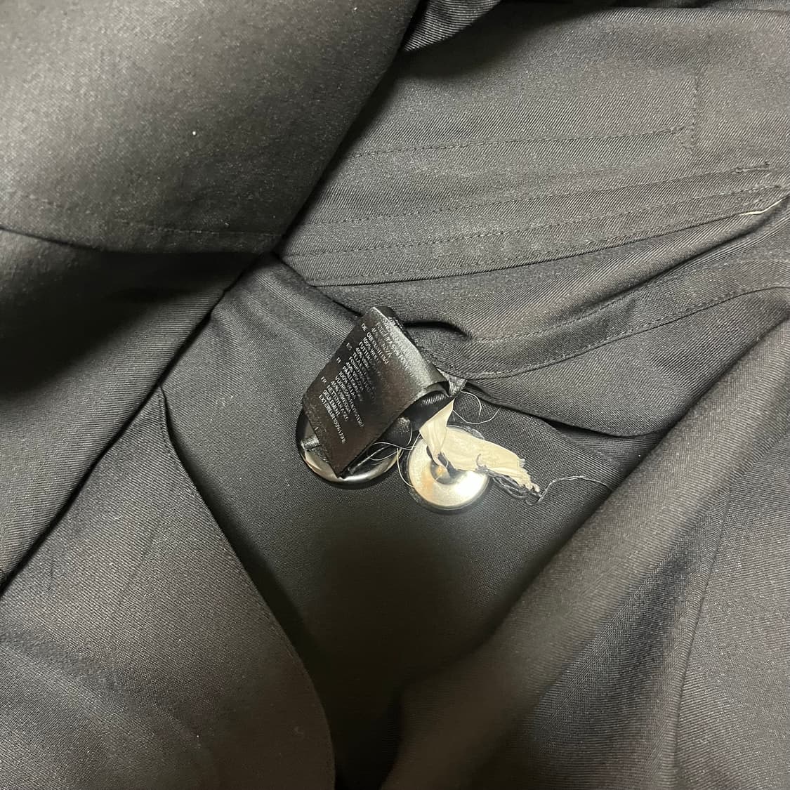 꼼데가르송 x H&M 협업 코트 상품이미지7