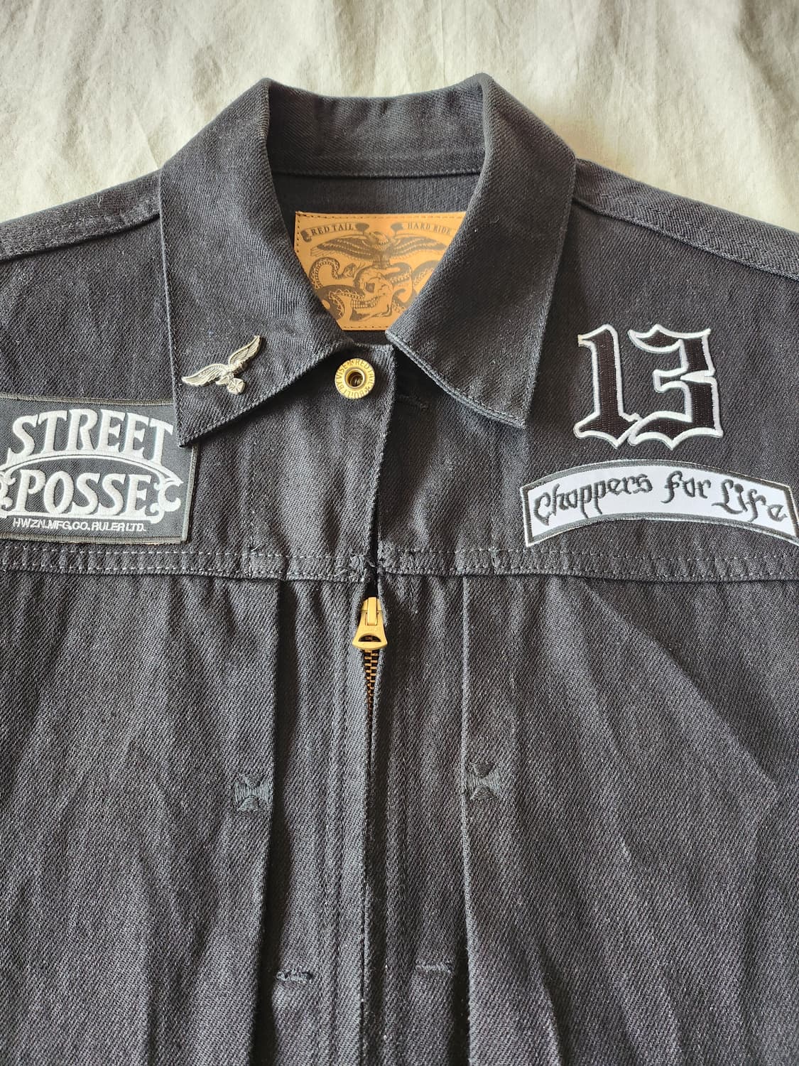 Vise clothing 24_Cross Denim Vest 5th 상품이미지2