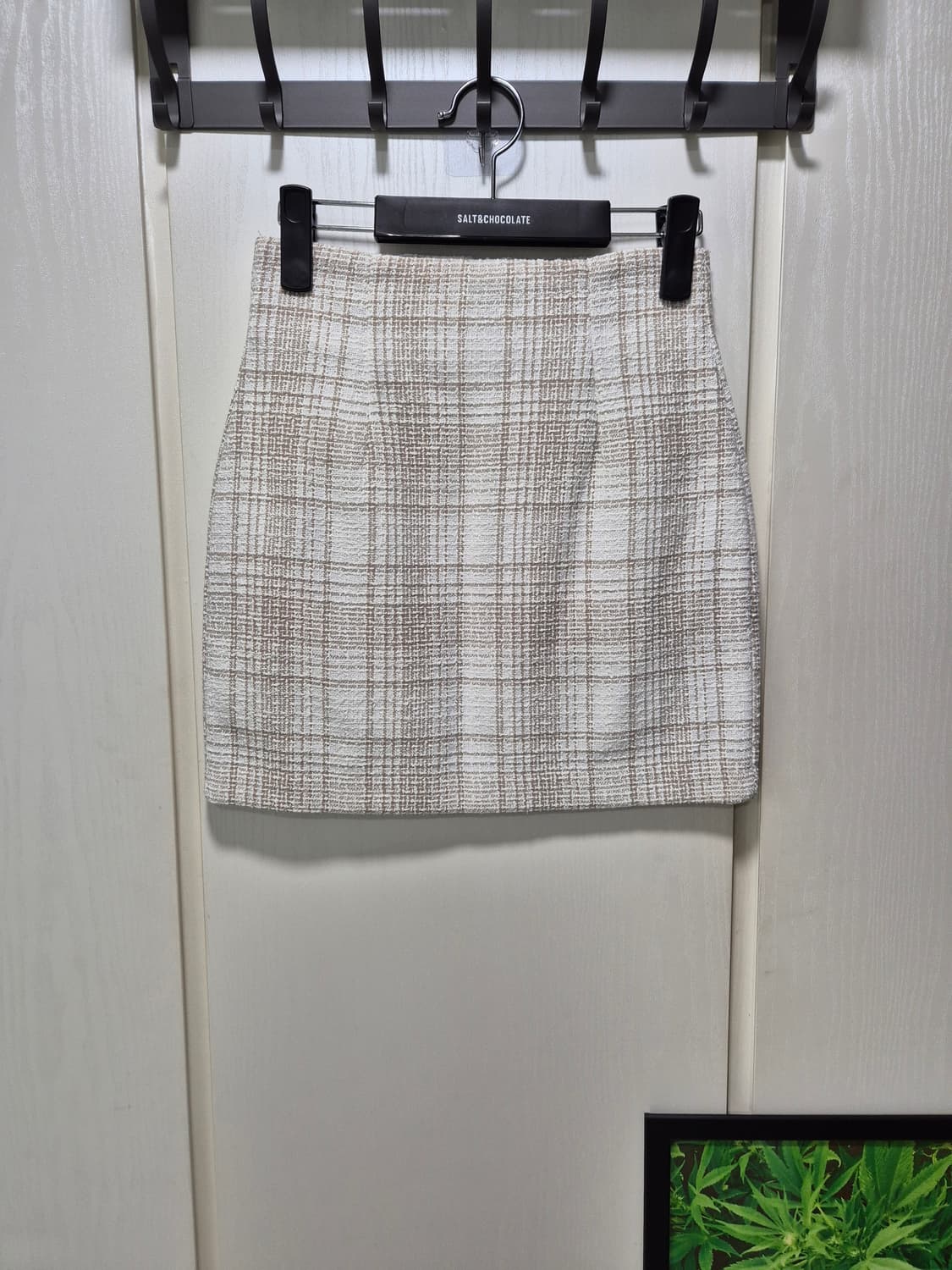 빈티지 트위드 반팔 자켓 스커트 셋업 상품이미지9