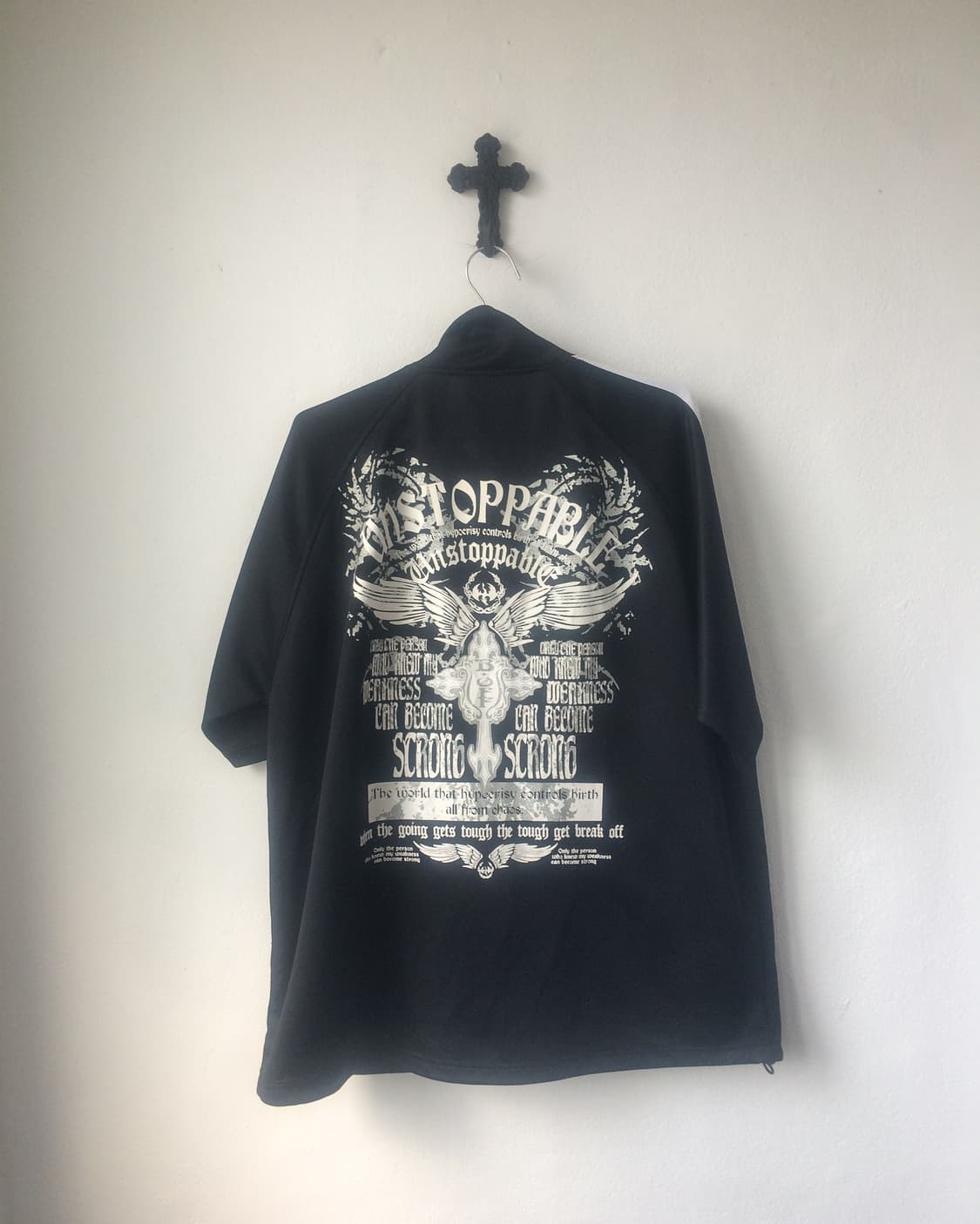 Back printing point track zip up 상품이미지1