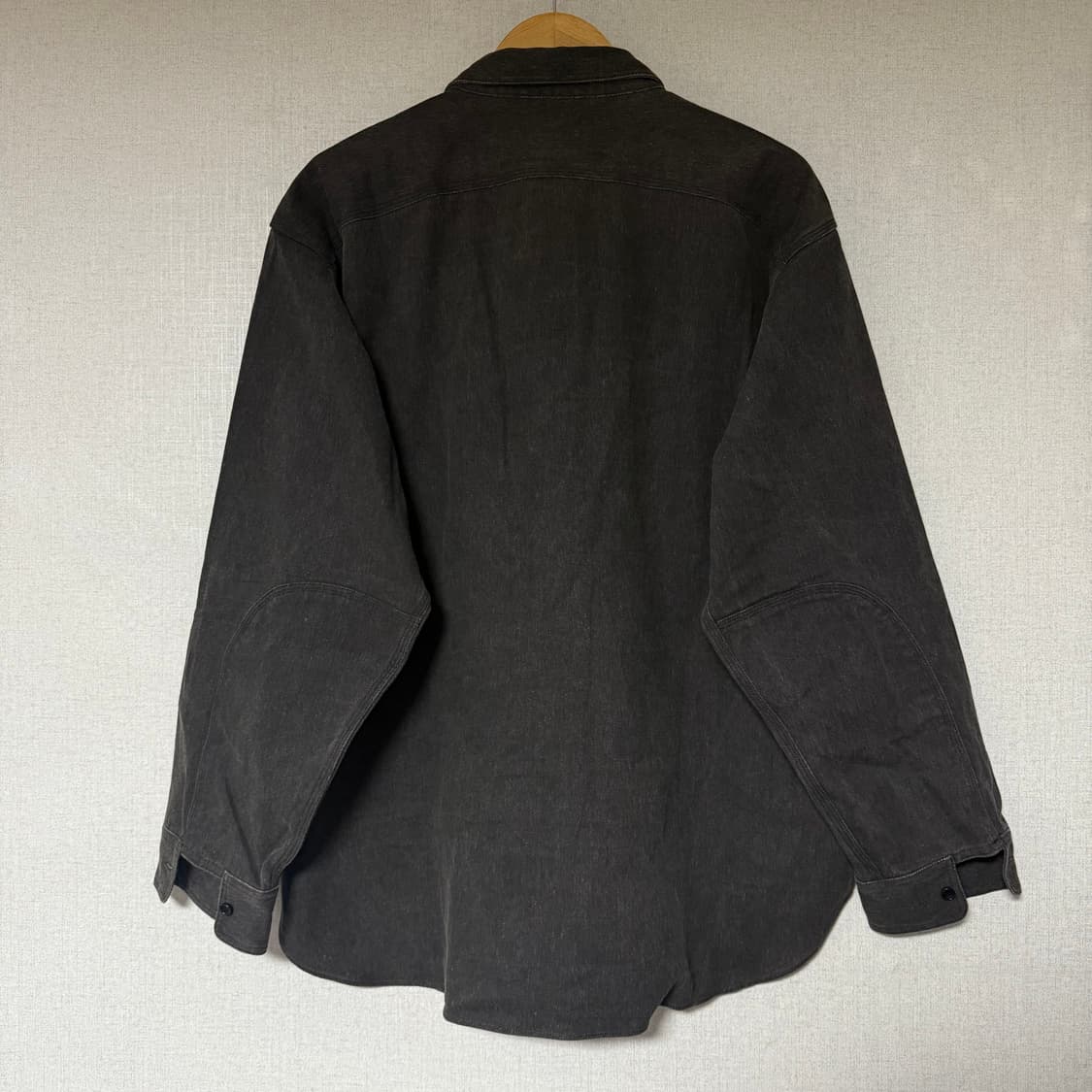 [15 1/2, 새상품]올드조 25AW 탑 너치 유니폼 셔츠 상품이미지9