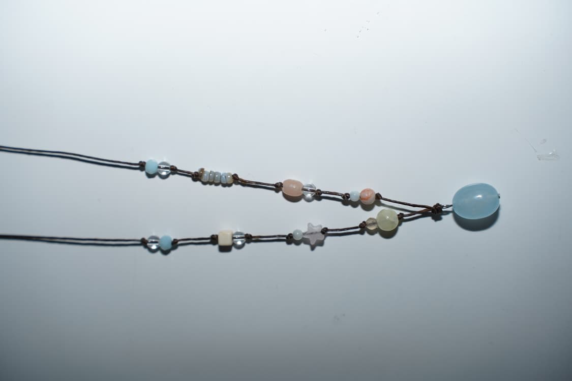 Dongle blue star necklace 비즈 목걸이 상품이미지4