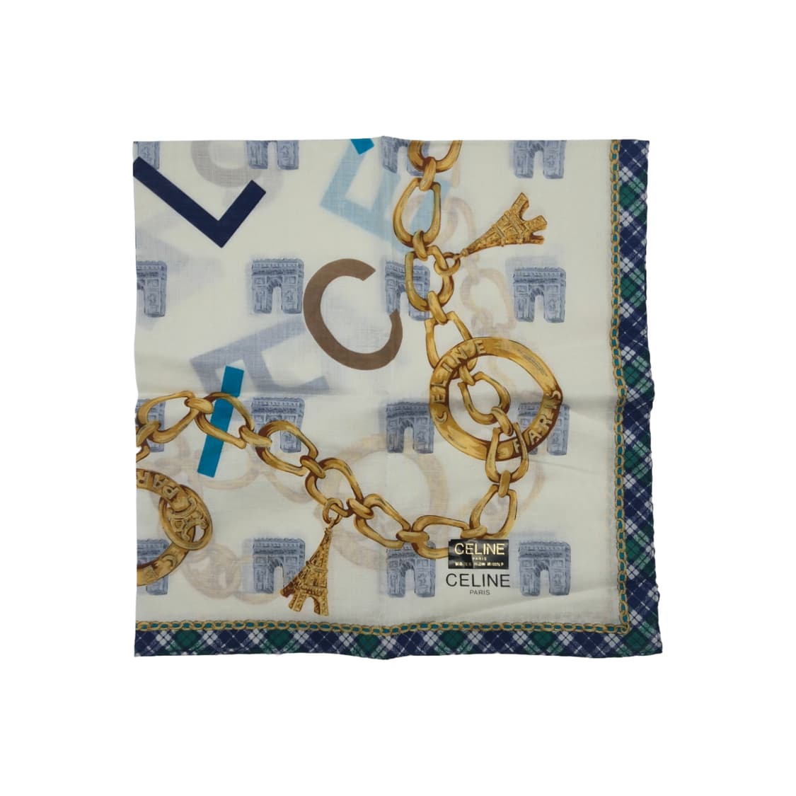 CELINE 셀린느 손수건 스카프 [BF9688-0704-06] 상품이미지1