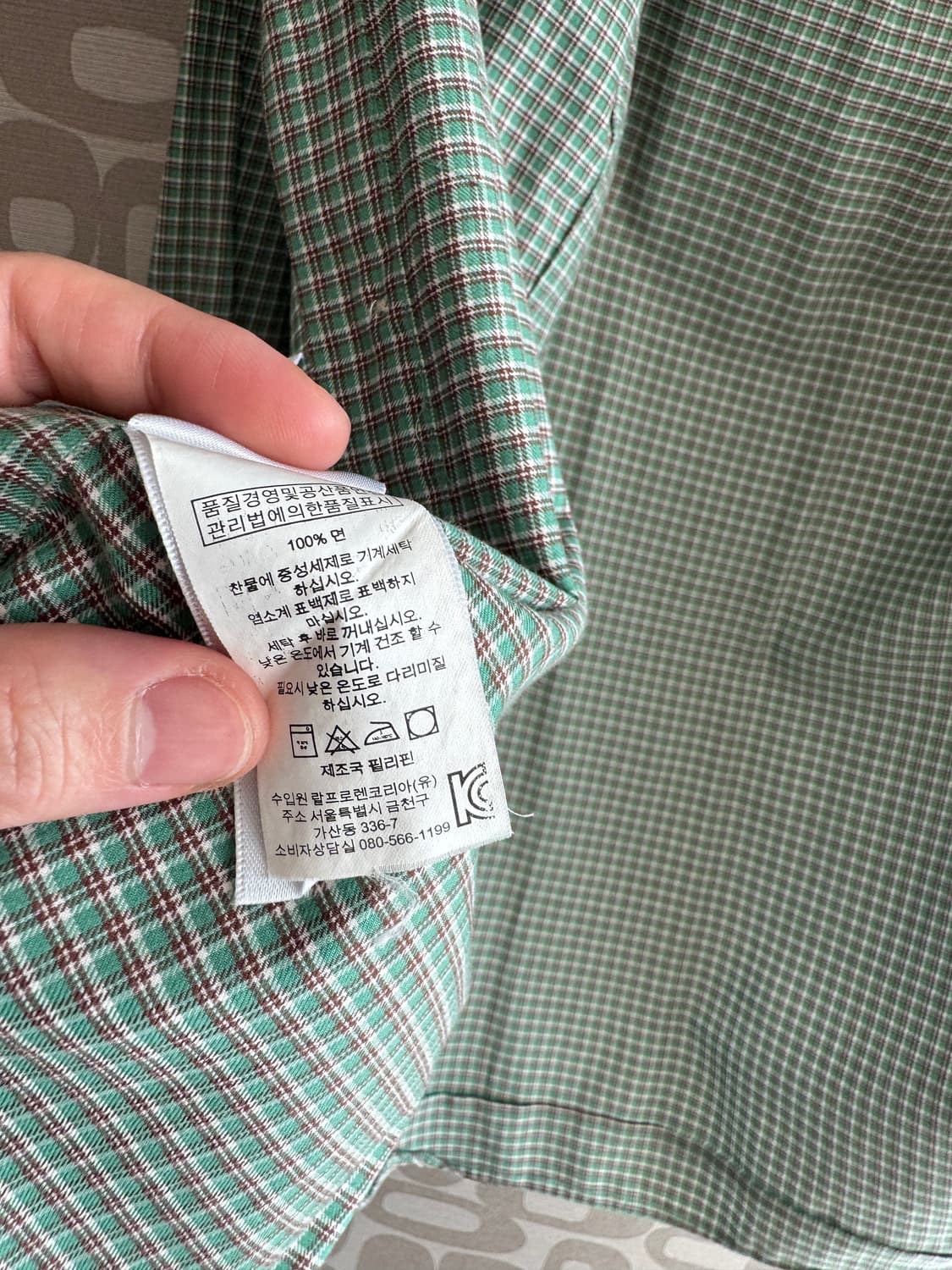 Ralph Lauren 폴로 랄프로렌 체크 셔츠 상품이미지7