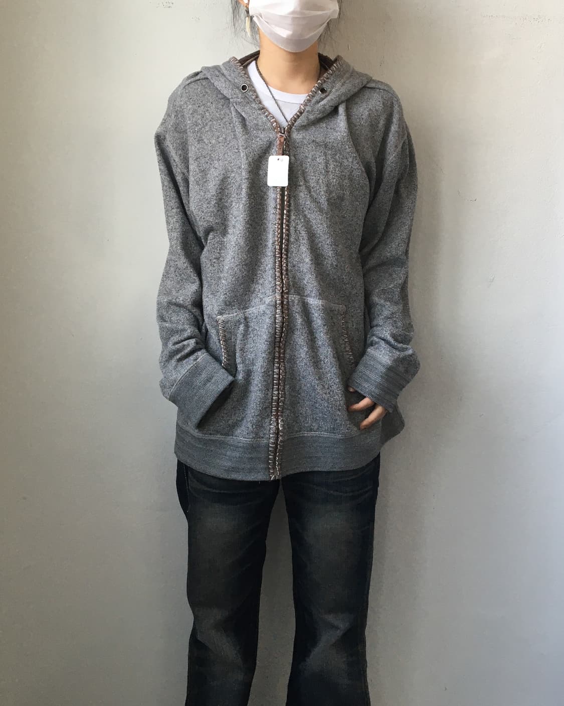 Ethnic mood hood zip up 상품이미지7