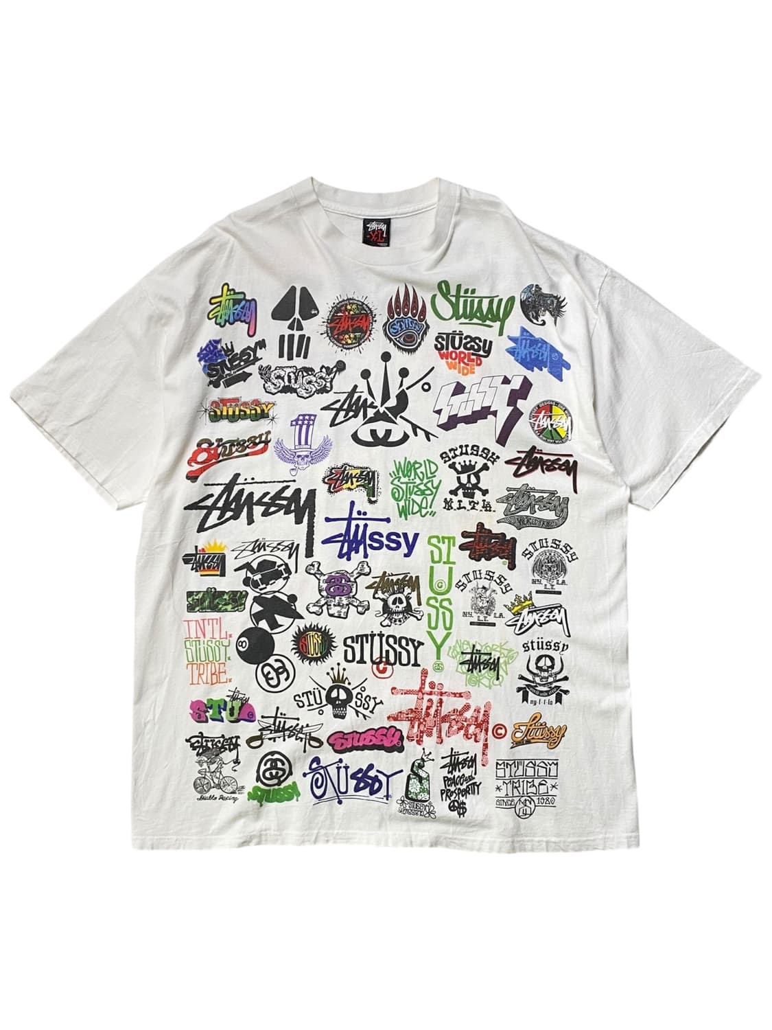 Stussy 스투시 올 로고 반팔 탑 상품이미지1