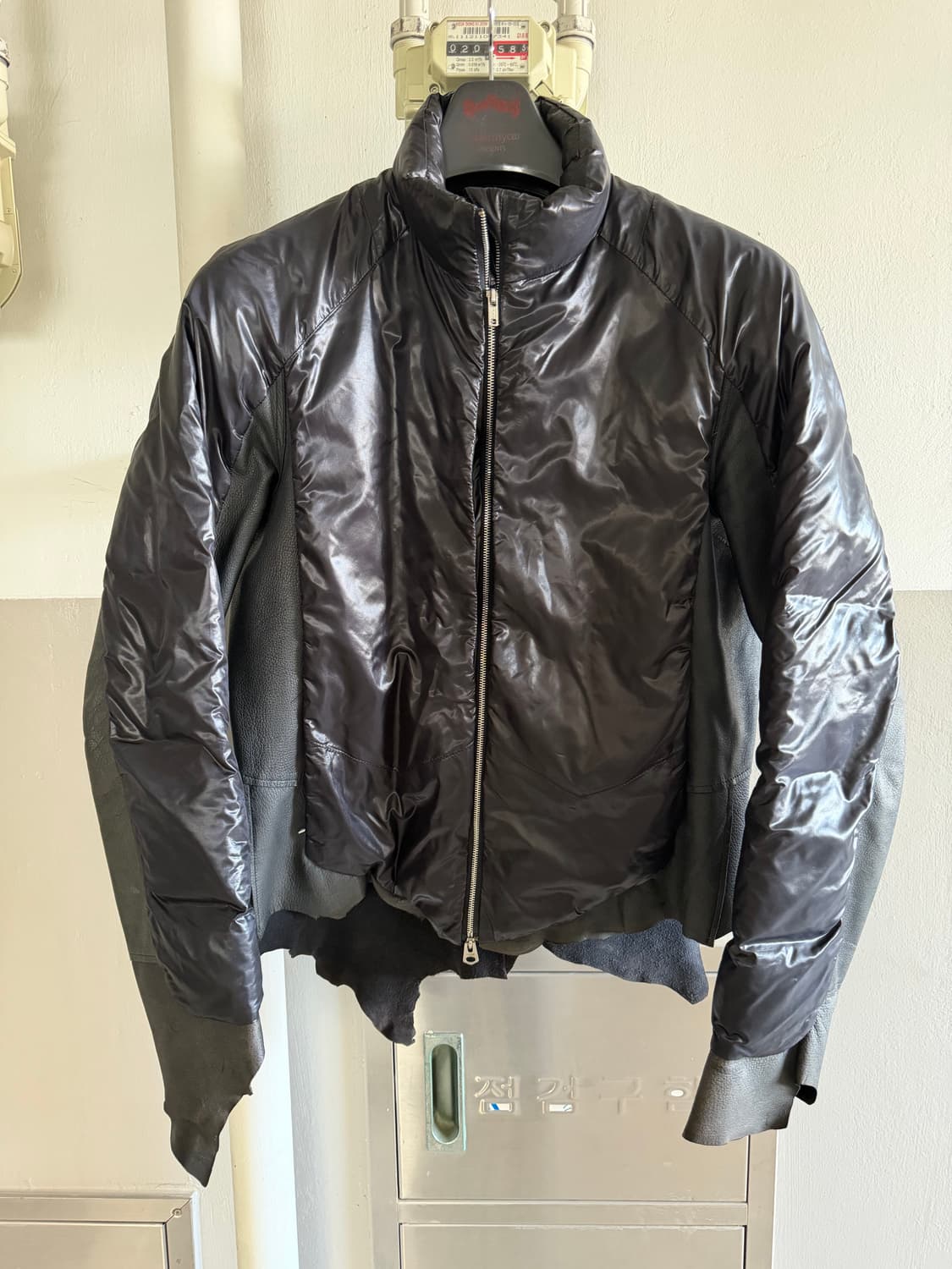 (유일매물) 솔로이스트 사슴가죽패딩 12aw 48사이즈 상품이미지1