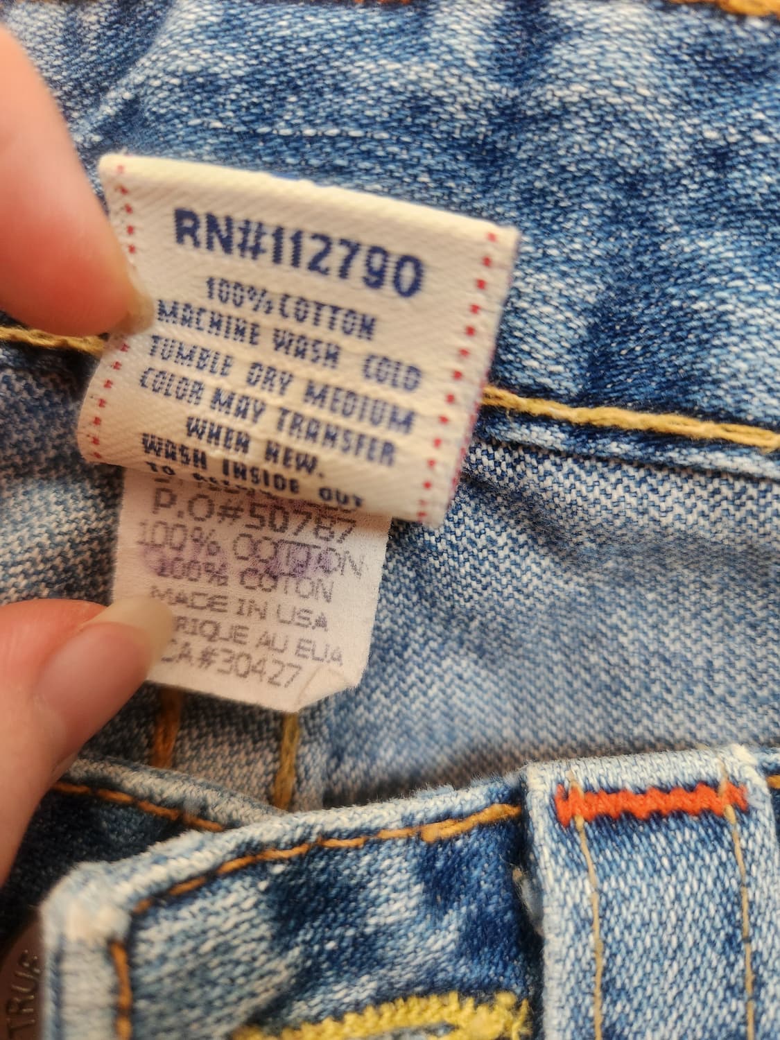 트루릴리젼 부츠컷 청바지 상품이미지6