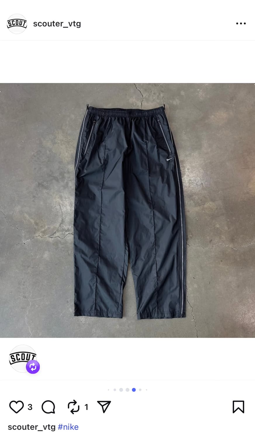 90s 나이키 트랙팬츠 상품이미지7