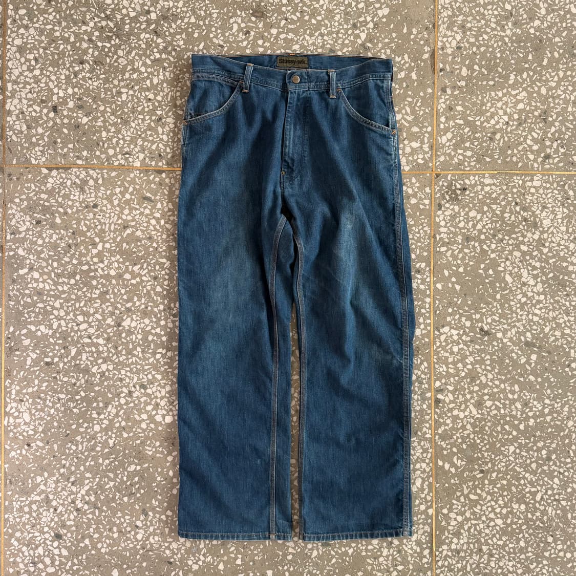 00s 올드 스투시 카펜터 데님 팬츠 상품이미지1