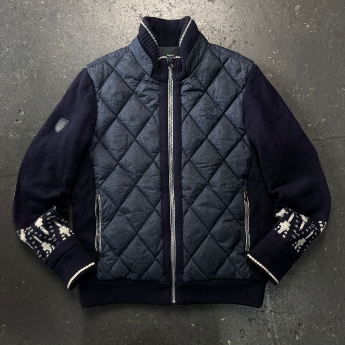 95 헨리코튼 방풍 니트 패딩  상품이미지1