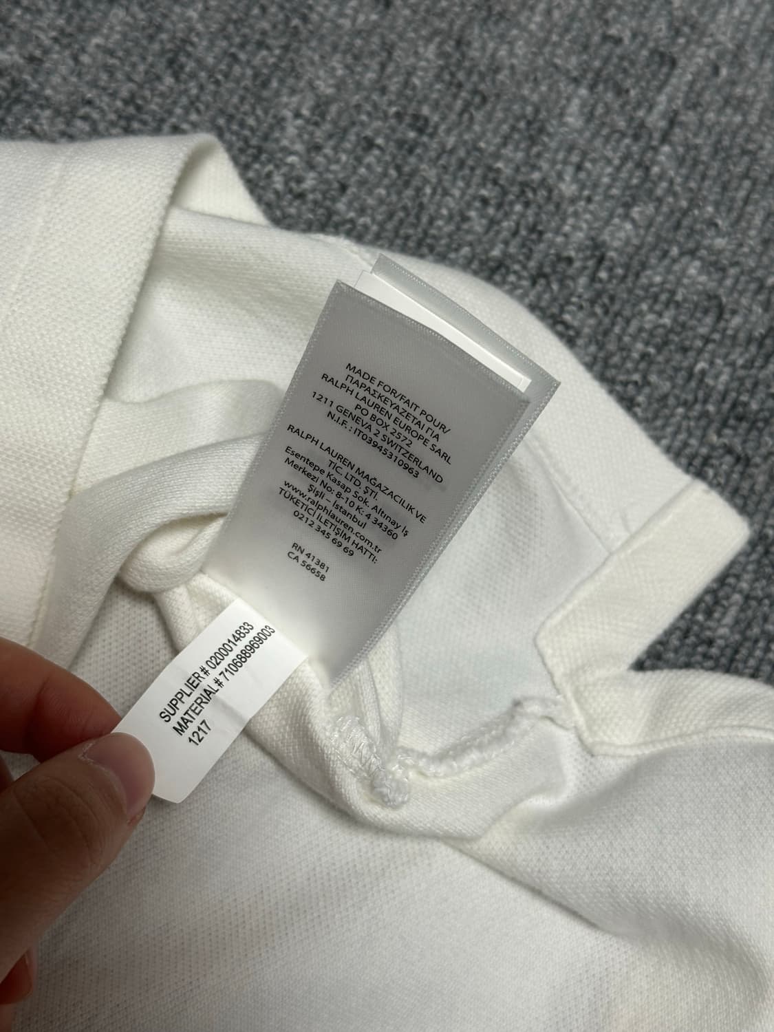 폴로 빅포니 카라티 화이트 상품이미지3