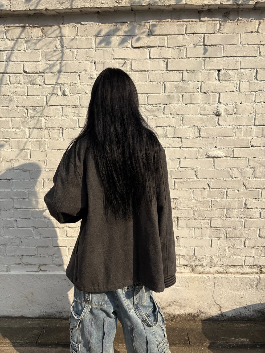 스투시 오버핏 울 바시티 상품이미지5