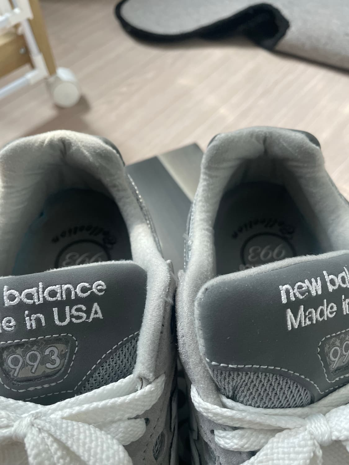 뉴발란스 993 made in usa 그레이 D스탠다드 270Size 상품이미지5